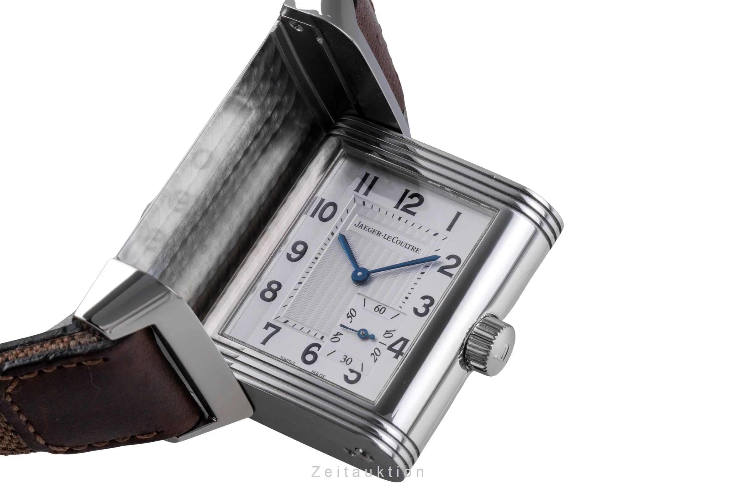 Jaeger LeCoultre Reverso steel manual winding men's watch Q3018420, 240.8.14  [2505324] - Image 14