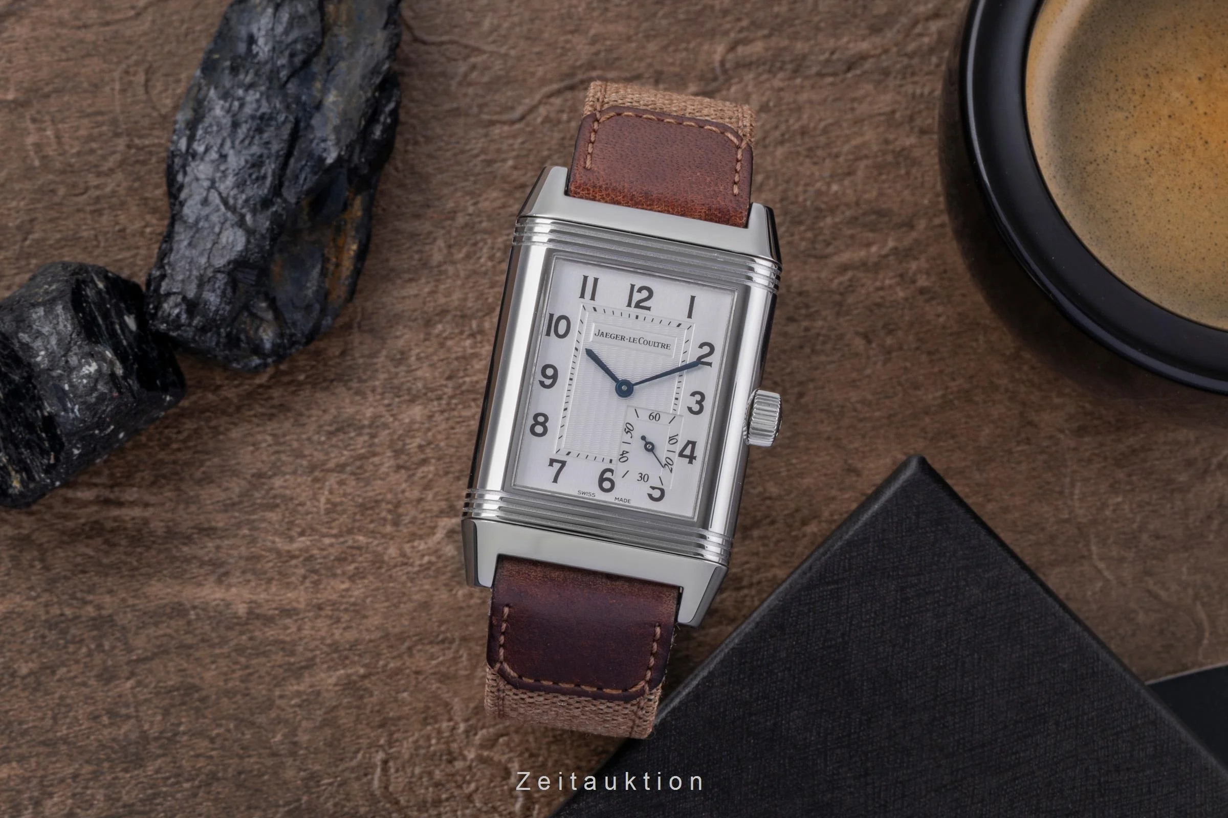 Jaeger LeCoultre Reverso steel manual winding men's watch Q3018420, 240.8.14  [2505324] - Image 4