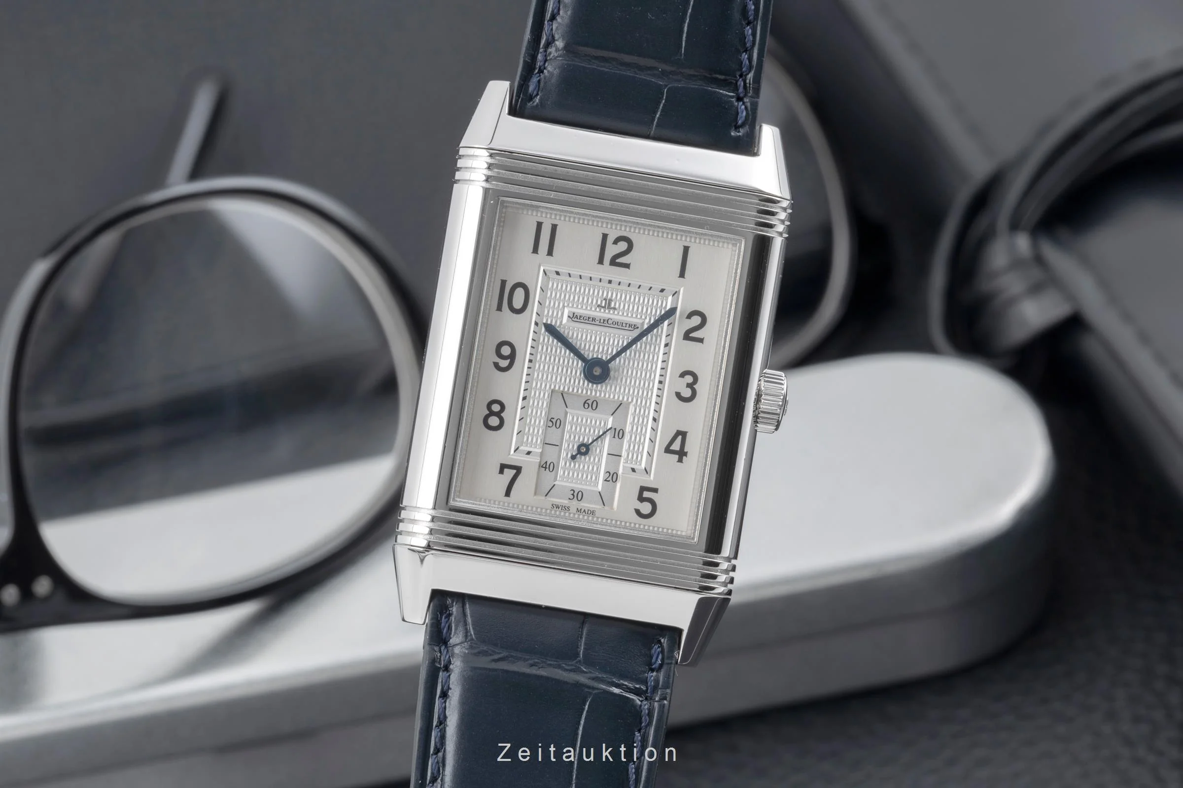 Jaeger LeCoultre Reverso steel manual winding men's watch Q3738420, 273.8.04  [2504735] - Image 2