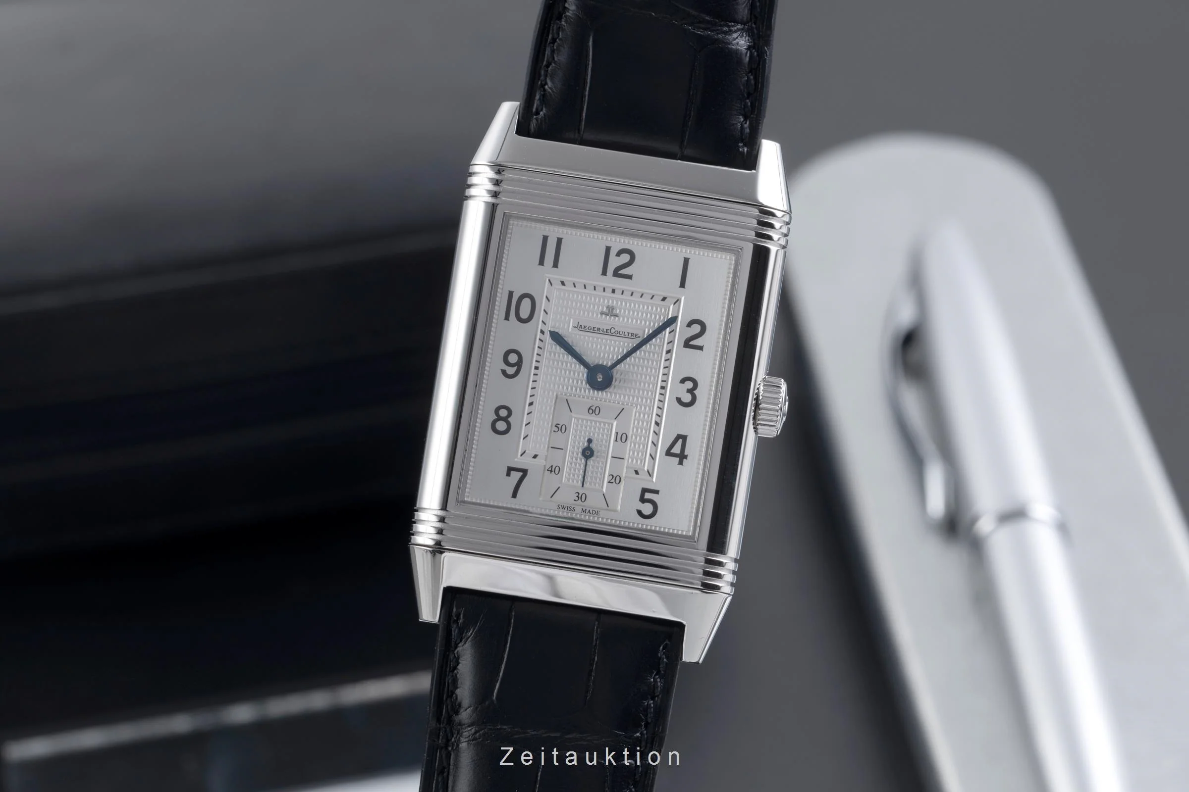 Jaeger LeCoultre Reverso steel manual winding men's watch Q3738420, 273.8.04  [2506755] - Image 2