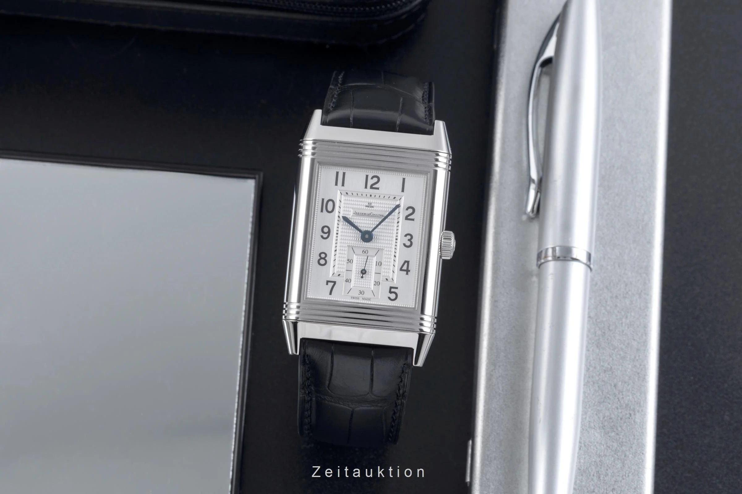 Jaeger LeCoultre Reverso steel manual winding men's watch Q3738420, 273.8.04  [2506755] - Image 4