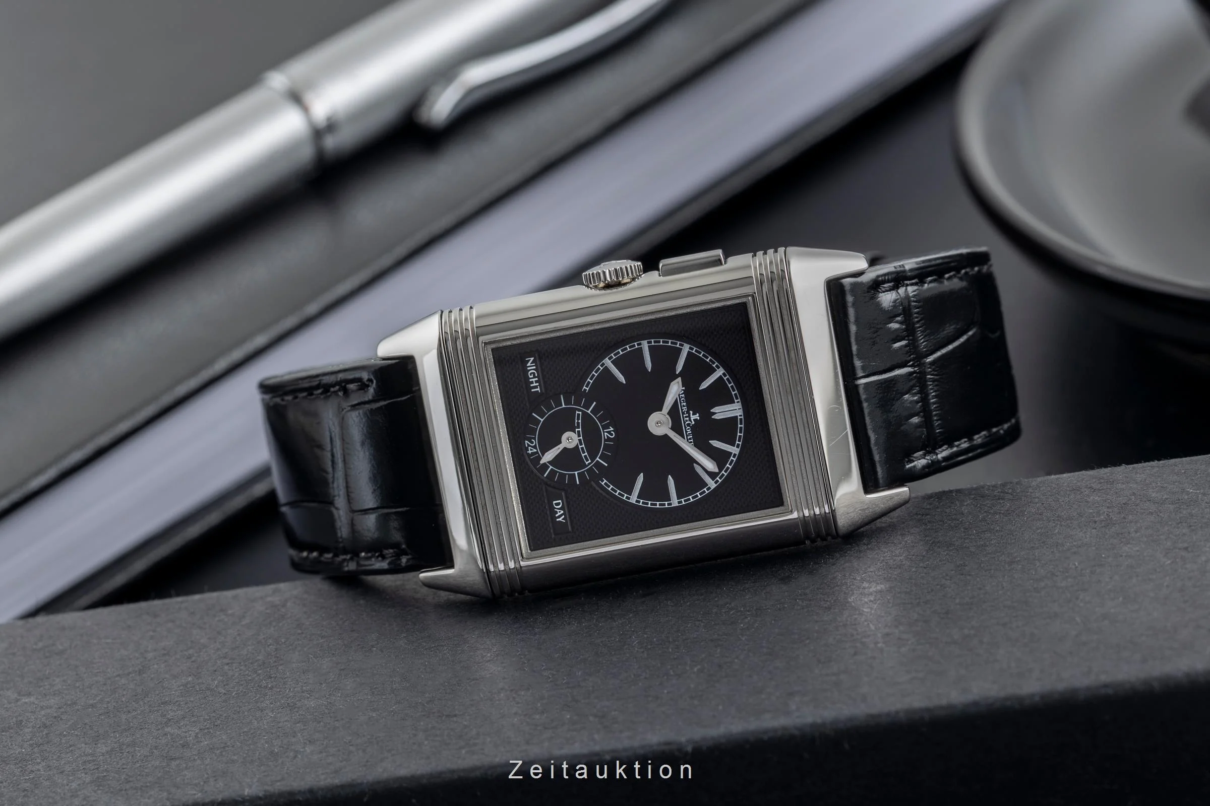 Jaeger LeCoultre Reverso steel manual winding men's watch Q3788570  278.8.54  [2502578] - Image 3