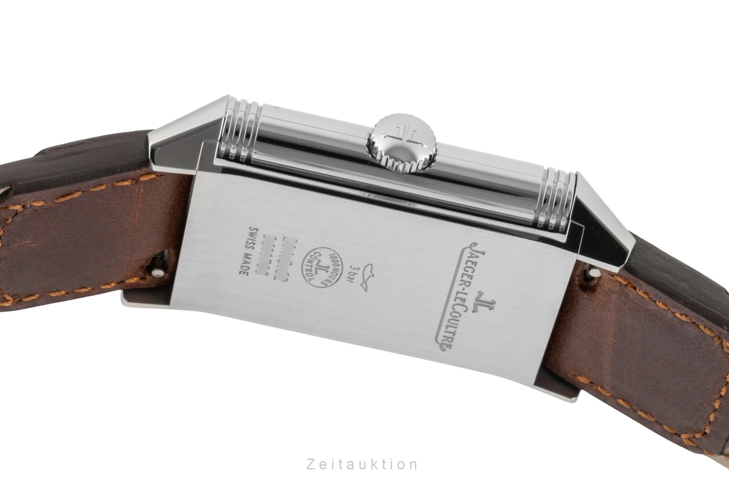 Jaeger LeCoultre Reverso steel manual winding men's watch Q3858522   214.8.62 LP: 11400EUR  [2600790] - Image 12