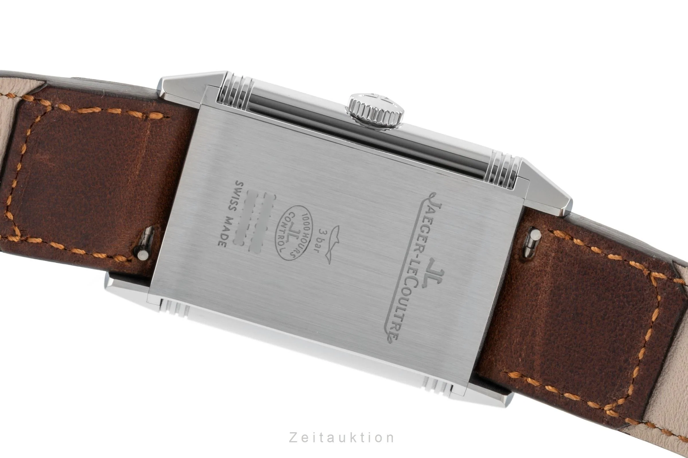 Jaeger LeCoultre Reverso steel manual winding men's watch Q3858522   214.8.62 LP: 11400EUR  [2600790] - Image 13