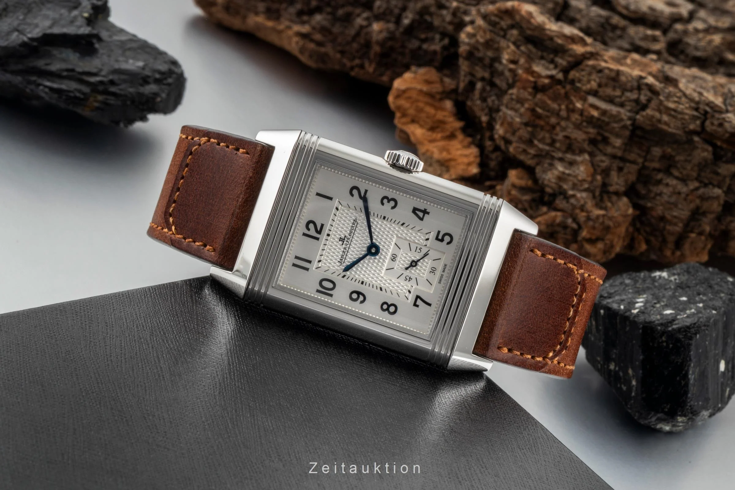 Jaeger LeCoultre Reverso steel manual winding men's watch Q3858522   214.8.62 LP: 11400EUR  [2600790] - Image 3