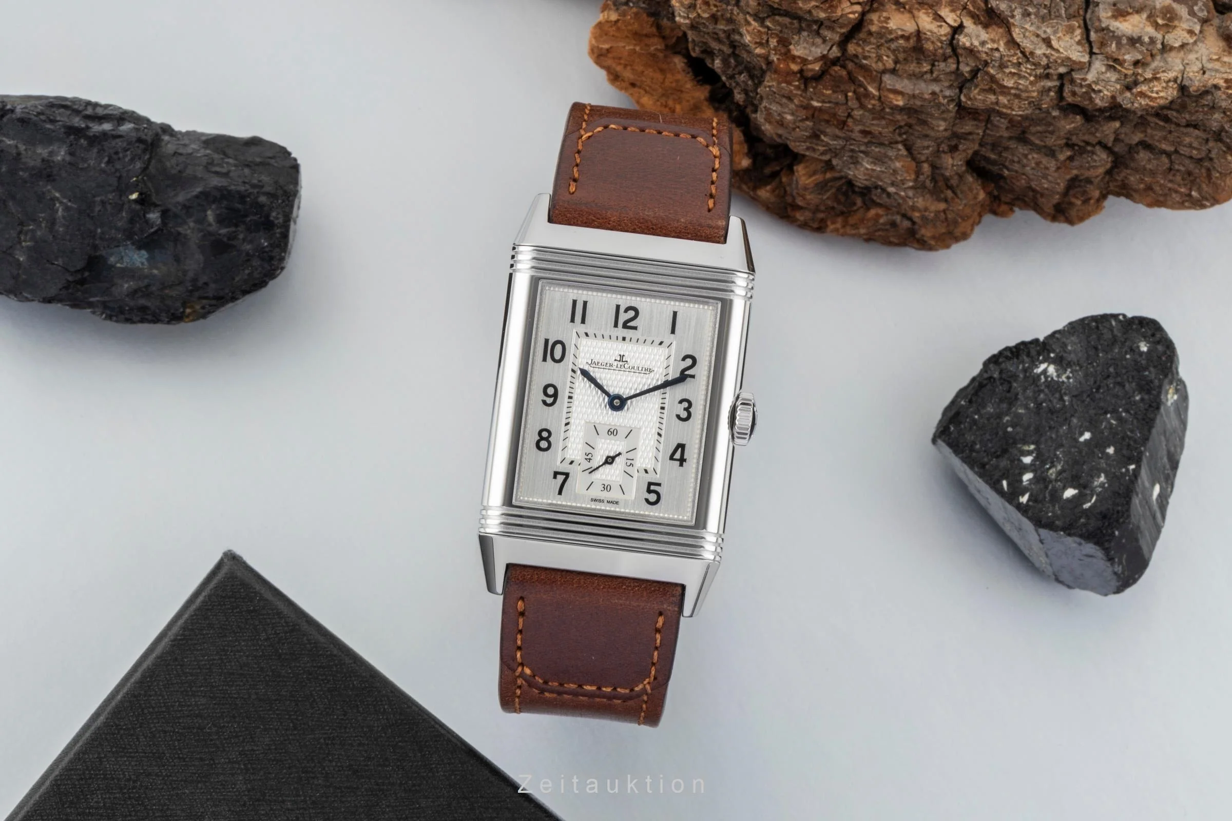 Jaeger LeCoultre Reverso steel manual winding men's watch Q3858522   214.8.62 LP: 11400EUR  [2600790] - Image 4