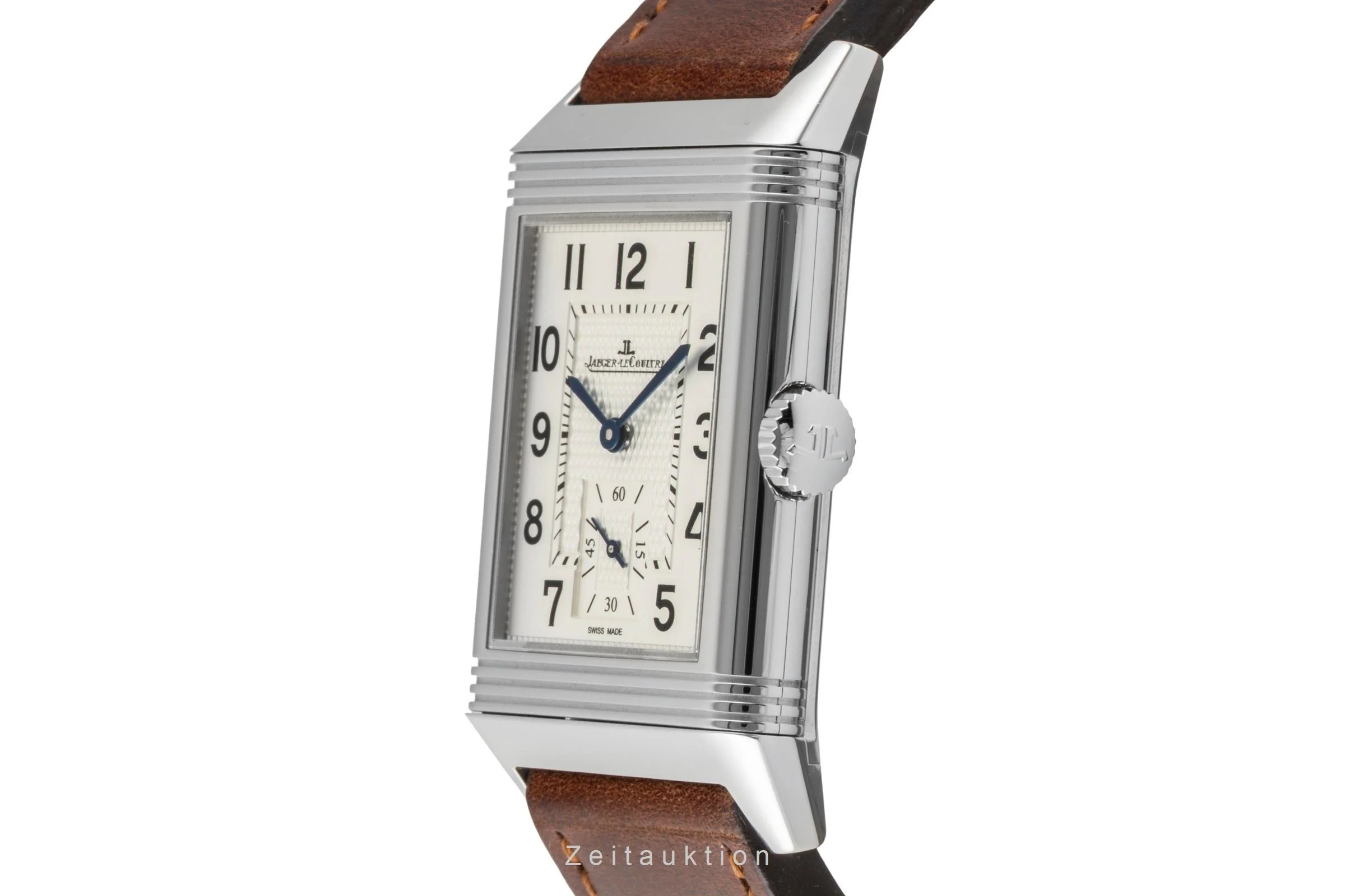 Jaeger LeCoultre Reverso steel manual winding men's watch Q3858522   214.8.62 LP: 11400EUR  [2600790] - Image 7