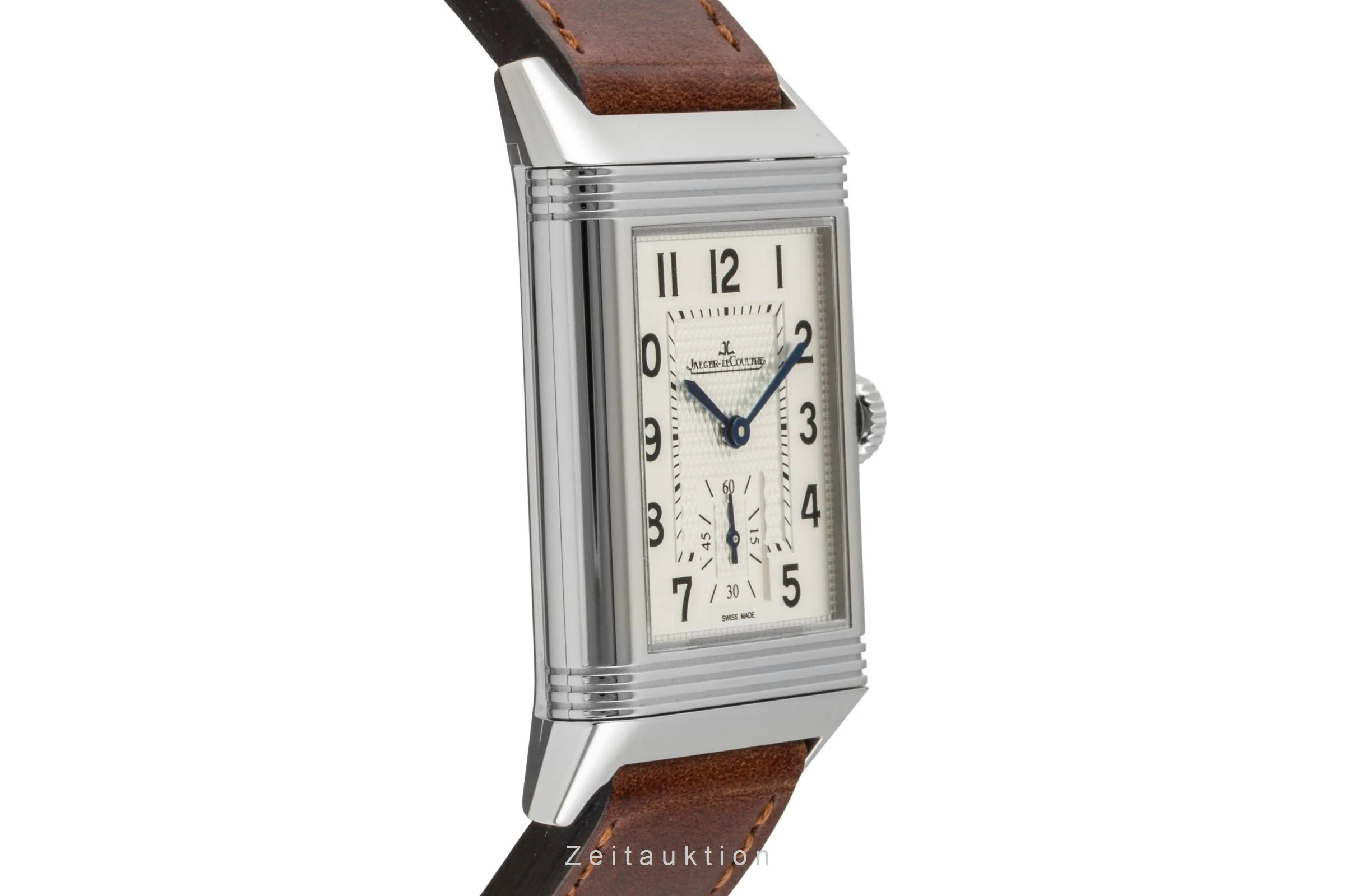 Jaeger LeCoultre Reverso steel manual winding men's watch Q3858522   214.8.62 LP: 11400EUR  [2600790] - Image 8