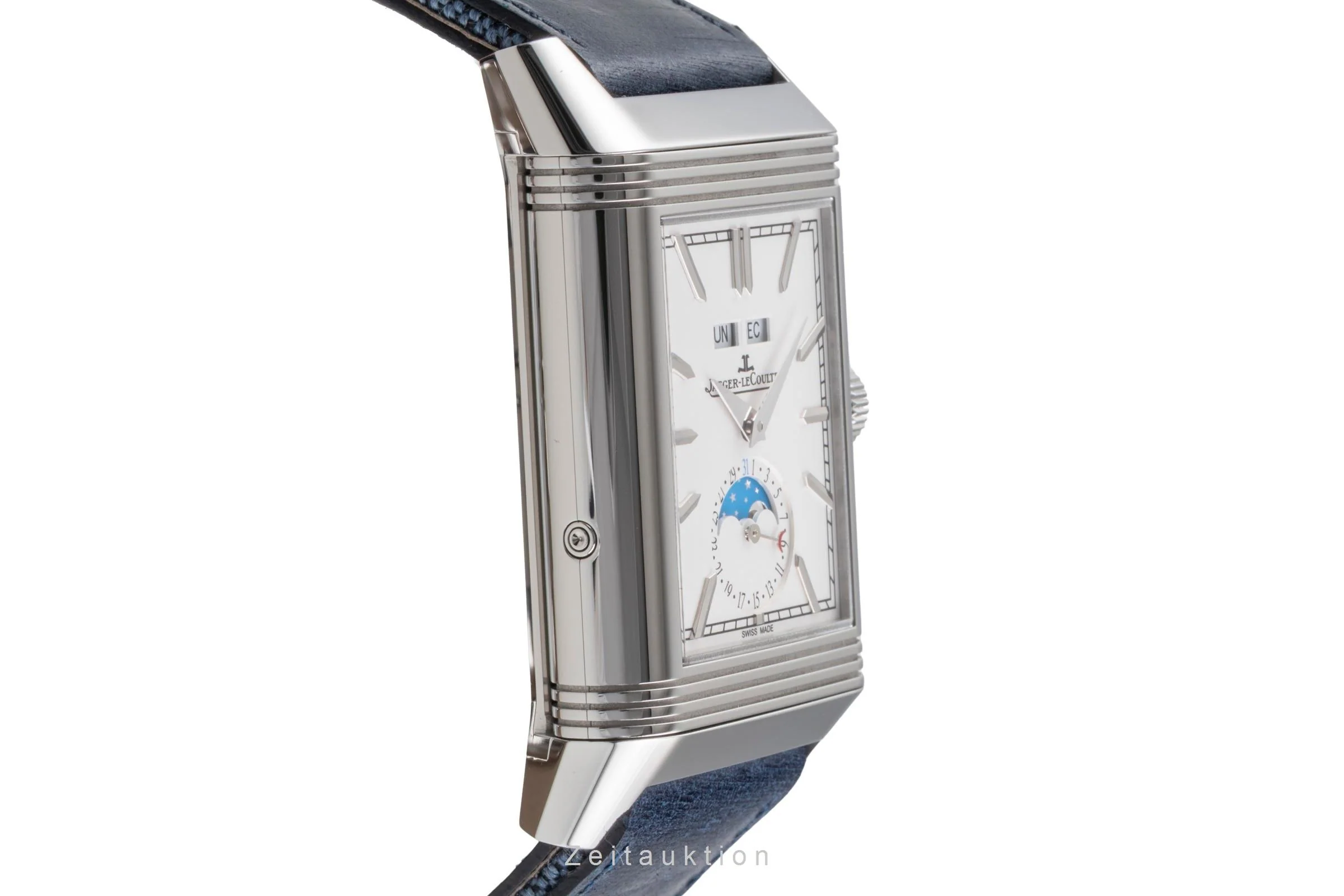 Jaeger LeCoultre Reverso steel manual winding men's watch Q3918420  216.8.D3 LP: 18900EUR  [2505720] - Image 8