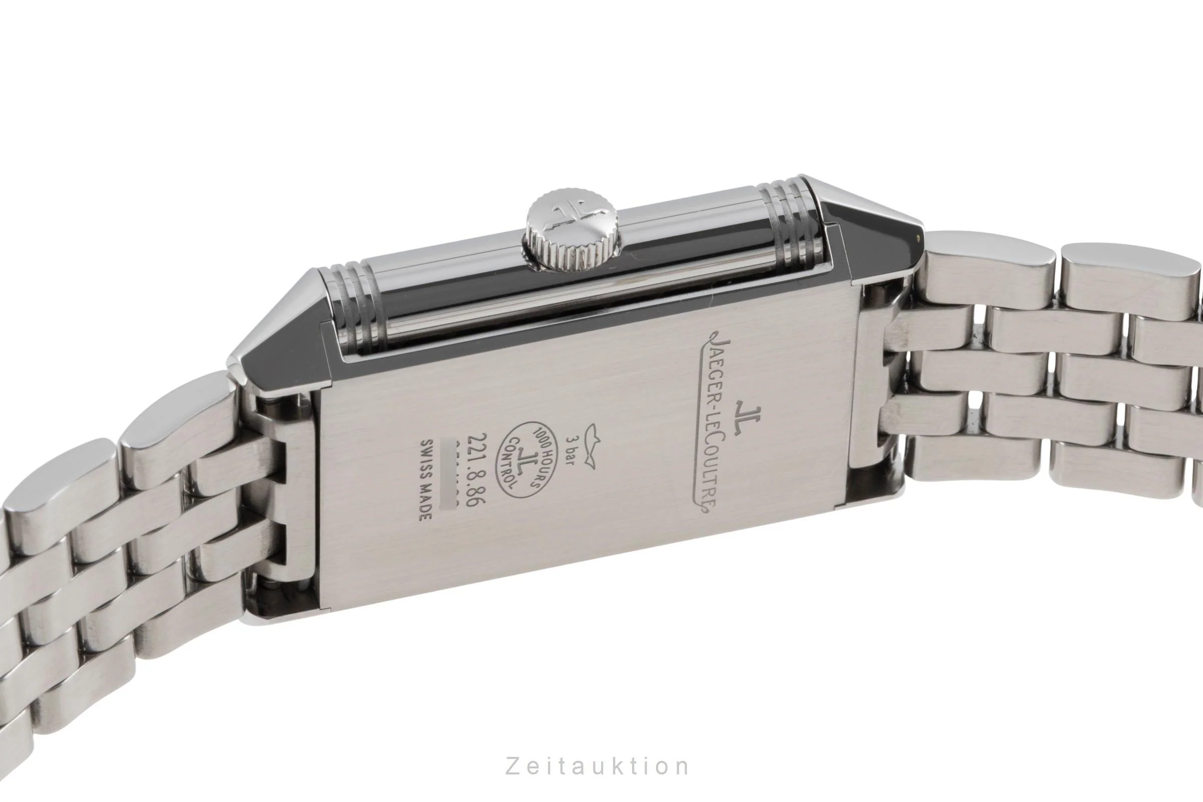 Jaeger LeCoultre Reverso steel manual winding women's watch Q2608140, 221.8.86 LP: 9450EUR  [2505367] - Image 12