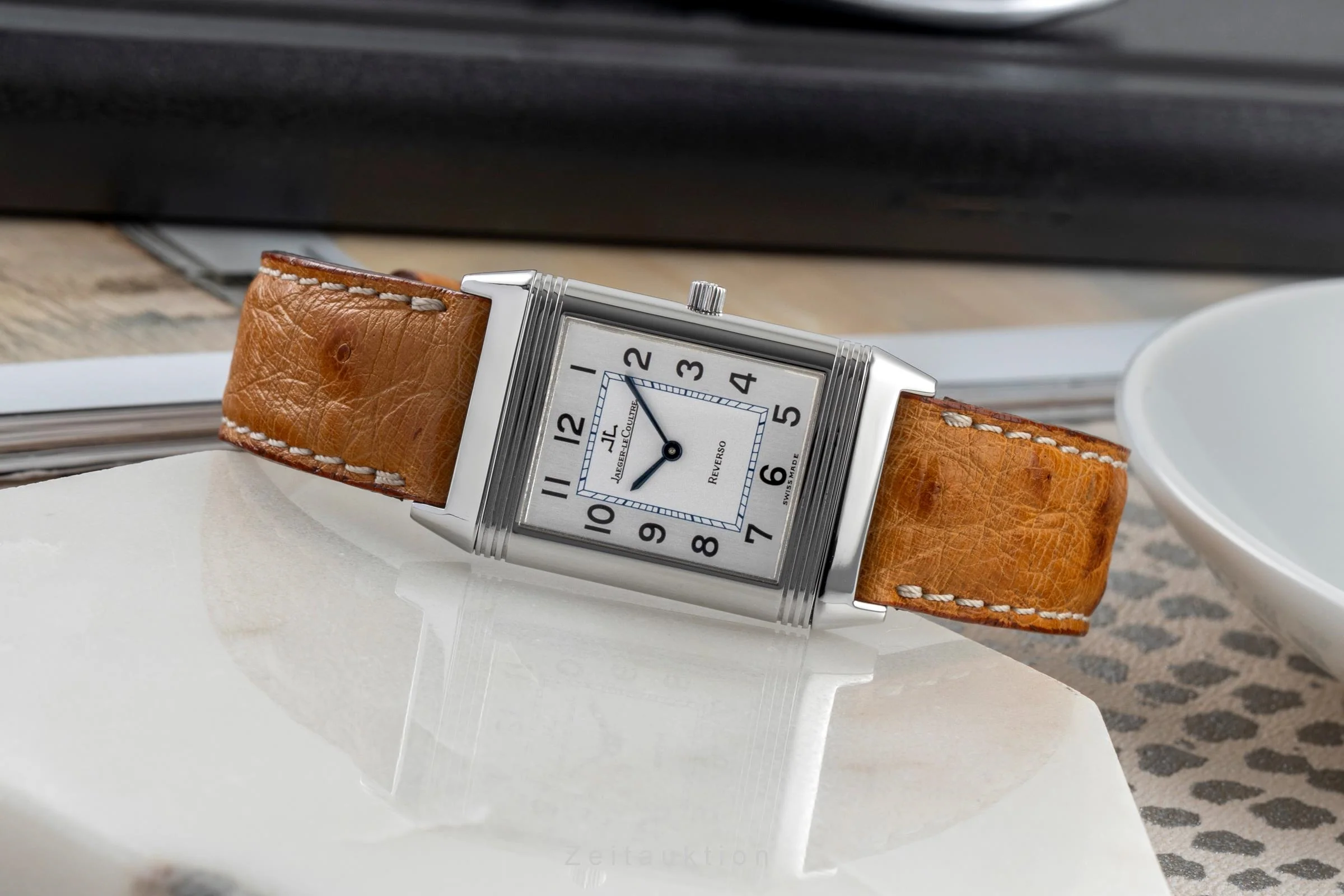 Jaeger LeCoultre Reverso steel manual winding women's watch QA250802 LP: 8450EUR  [2504543] - Image 3