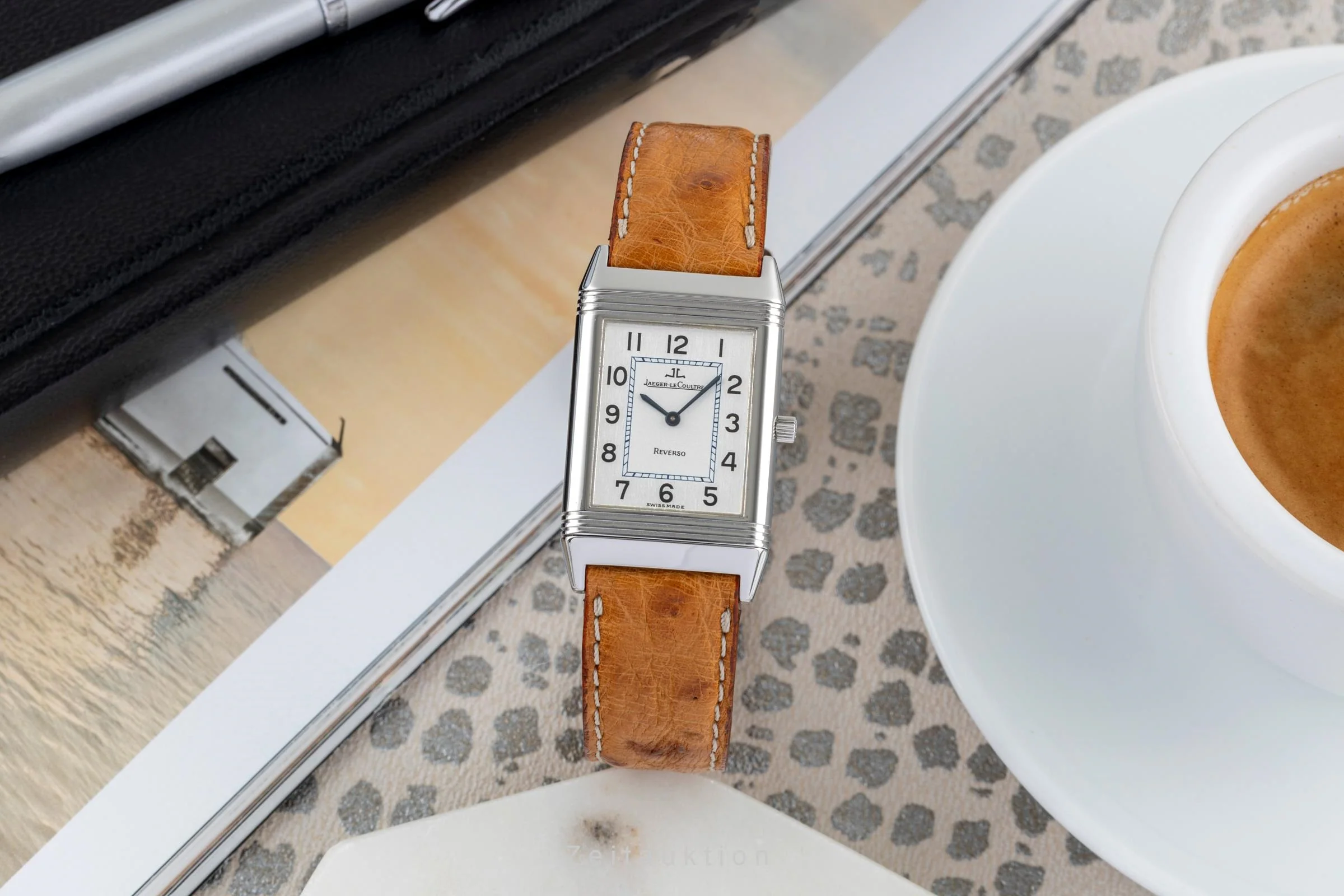 Jaeger LeCoultre Reverso steel manual winding women's watch QA250802 LP: 8450EUR  [2504543] - Image 4