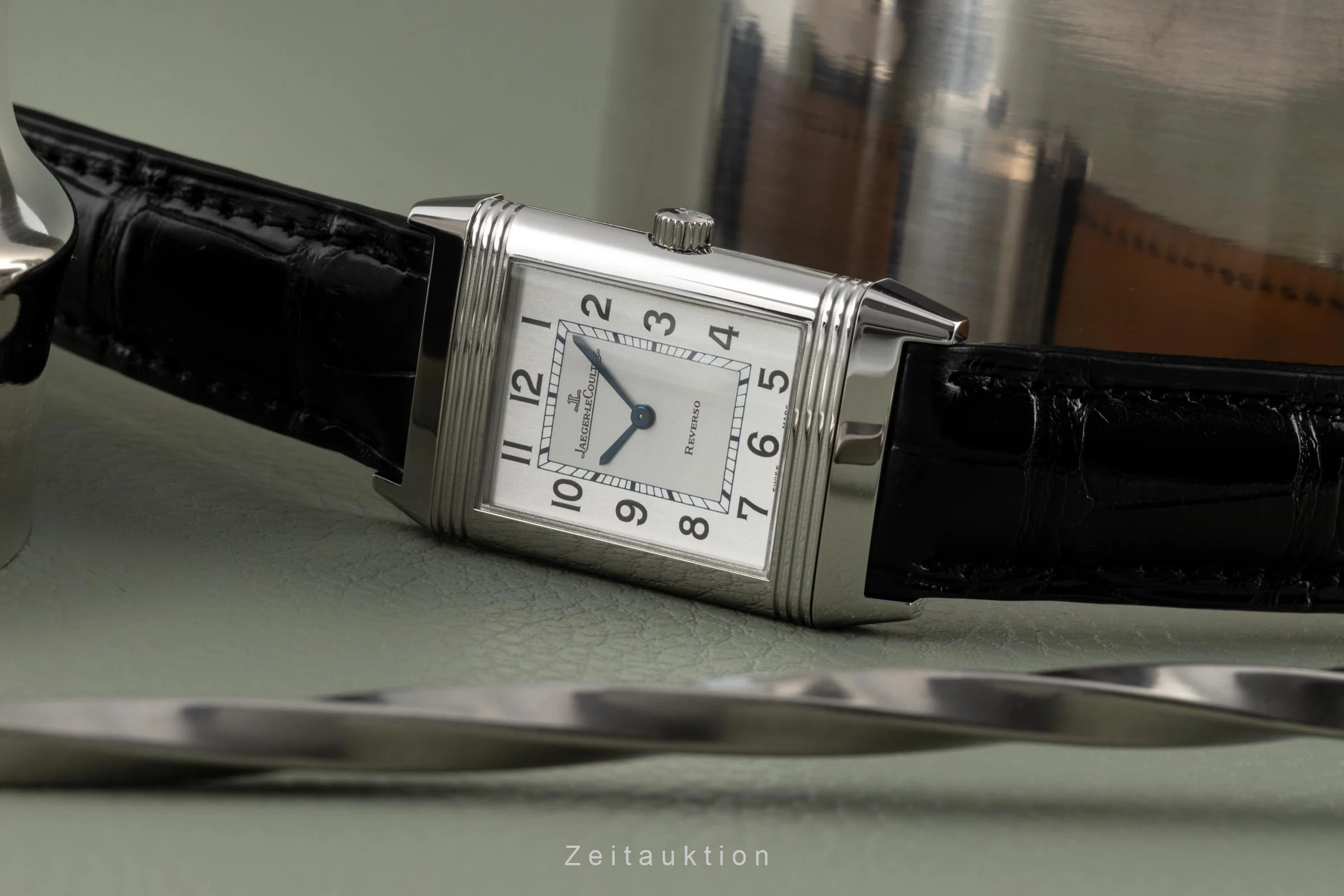 Jaeger LeCoultre Reverso steel quartz men's watch Q2518410, 252.8.08 LP: 6550EUR  [2300381] - Image 2