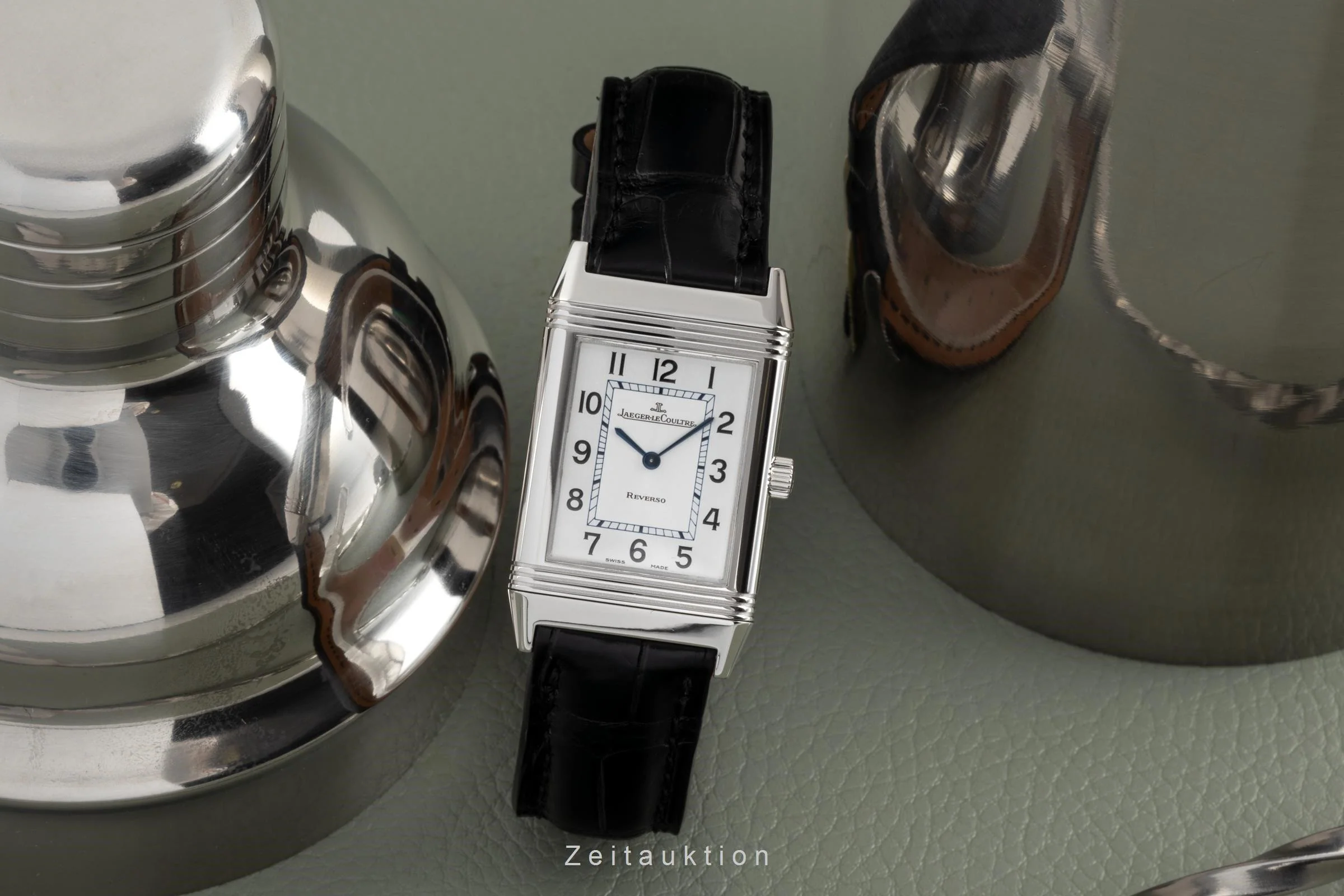 Jaeger LeCoultre Reverso steel quartz men's watch Q2518410, 252.8.08 LP: 6550EUR  [2300381] - Image 3