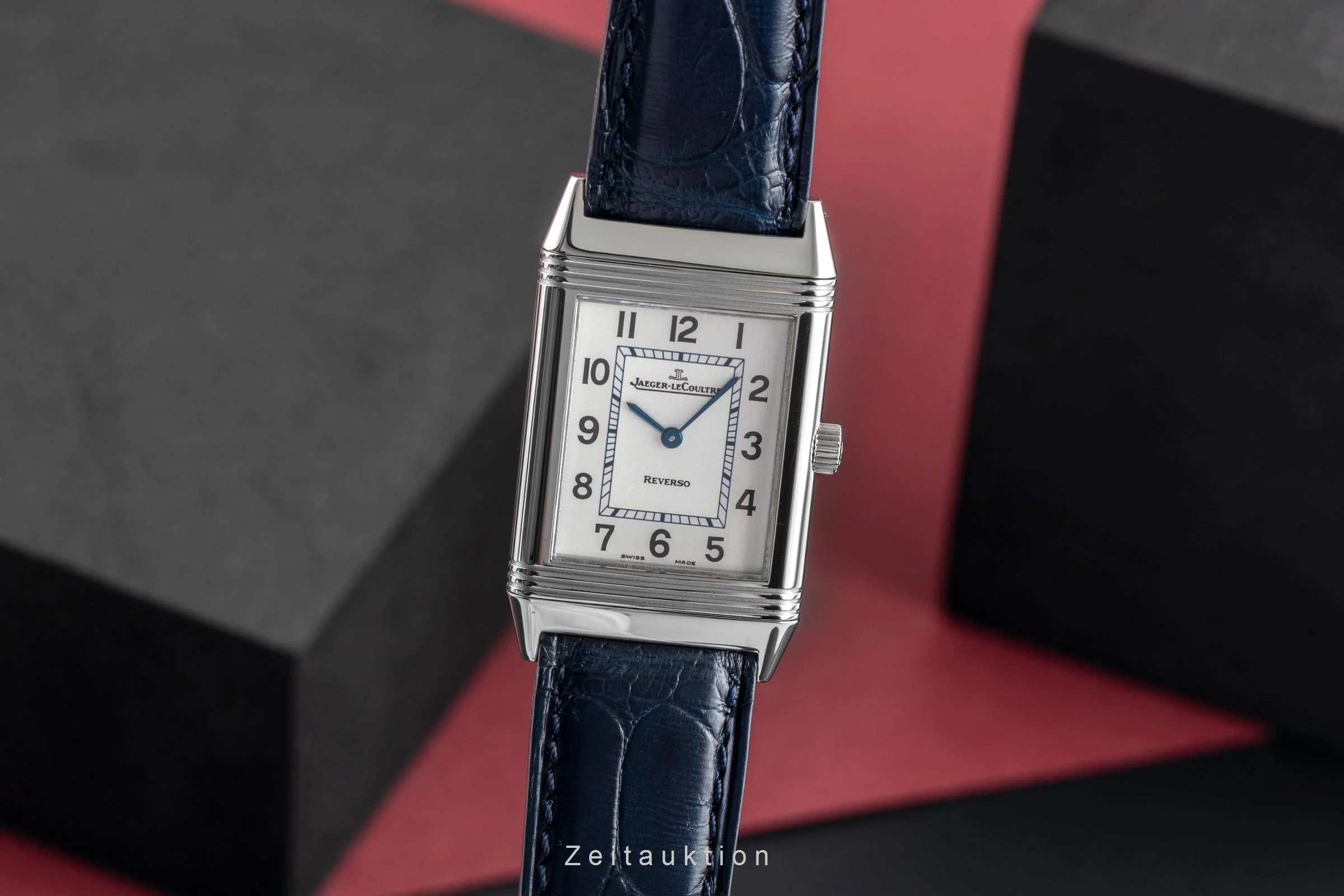 Jaeger LeCoultre Reverso steel quartz men's watch Q2518410, 252.8.47  [2504130] - Image 2