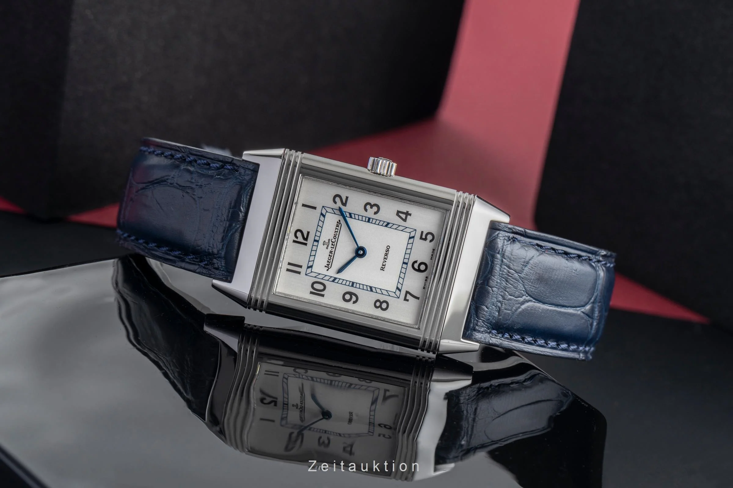 Jaeger LeCoultre Reverso steel quartz men's watch Q2518410, 252.8.47  [2504130] - Image 3