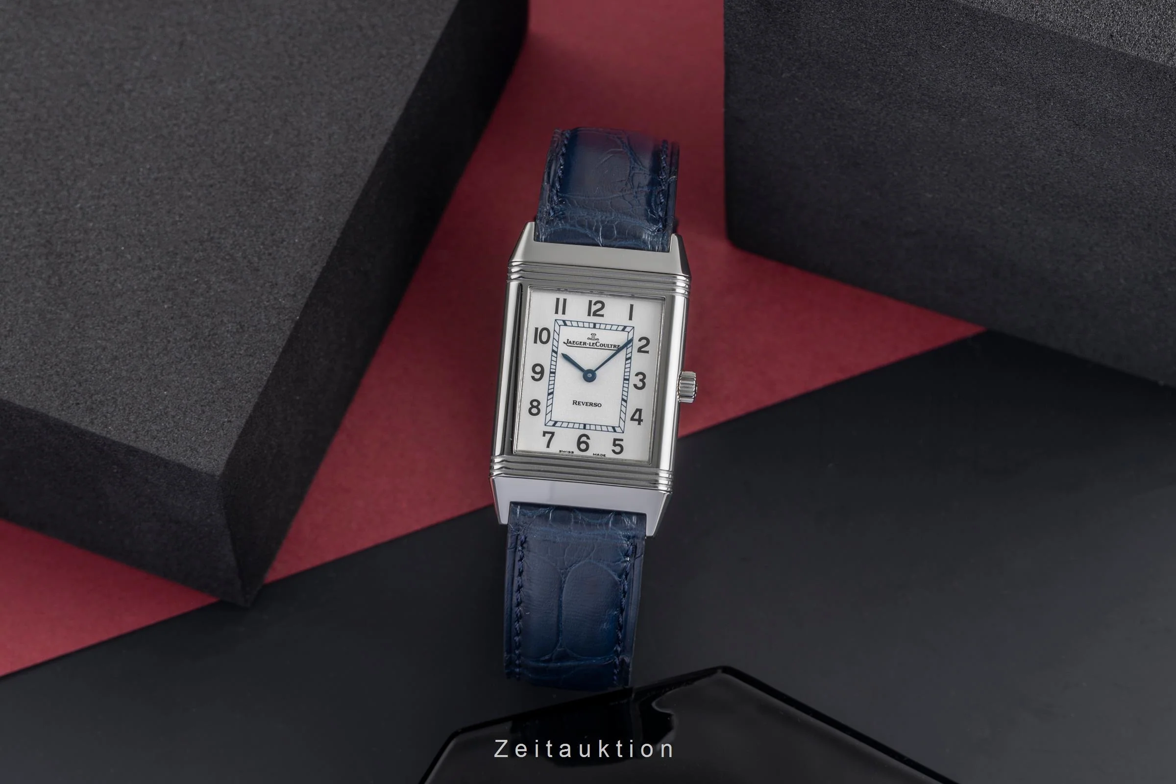 Jaeger LeCoultre Reverso steel quartz men's watch Q2518410, 252.8.47  [2504130] - Image 4