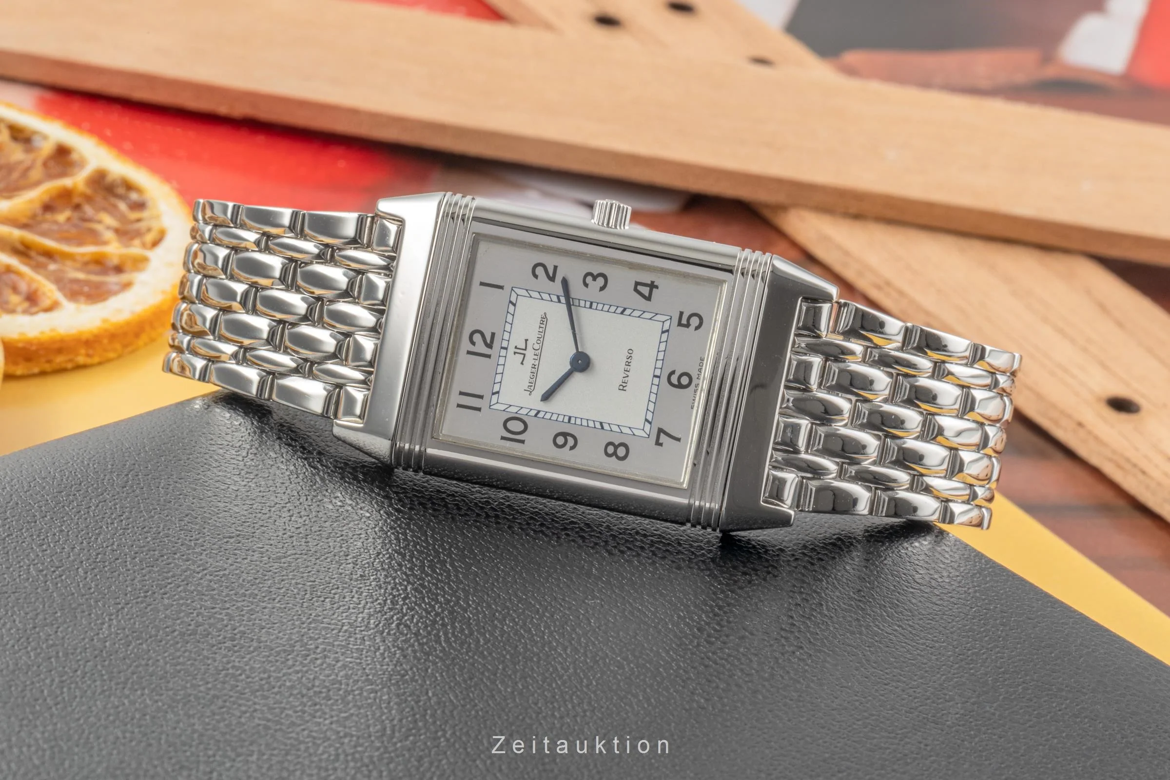 Jaeger LeCoultre Reverso steel quartz men's watch Q2518420, 250.8.08 LP: 8700EUR  [2303303] - Image 2