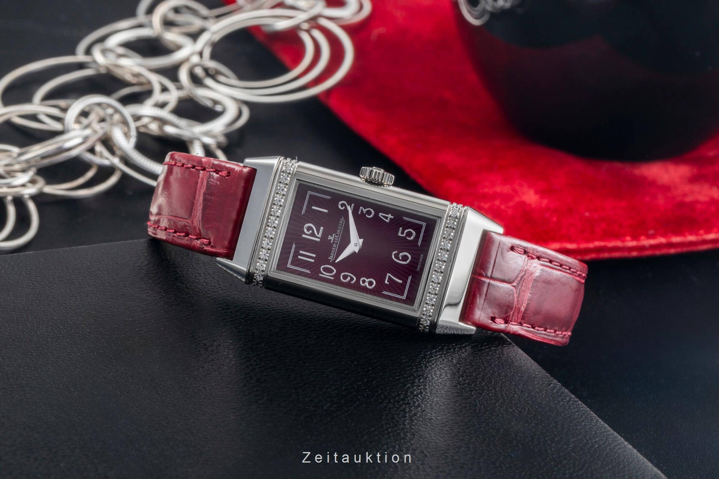 Jaeger LeCoultre Reverso steel quartz women's watch 201.8.47, Q3288560 LP: 8250EUR  [2400326] - Image 3
