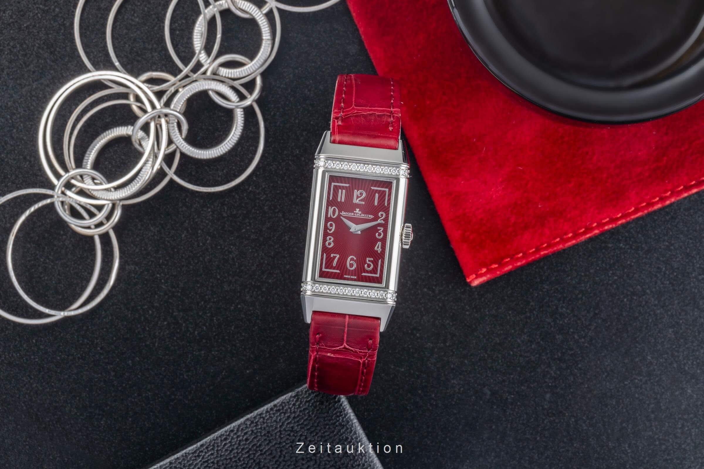 Jaeger LeCoultre Reverso steel quartz women's watch 201.8.47, Q3288560 LP: 8250EUR  [2400326] - Image 4