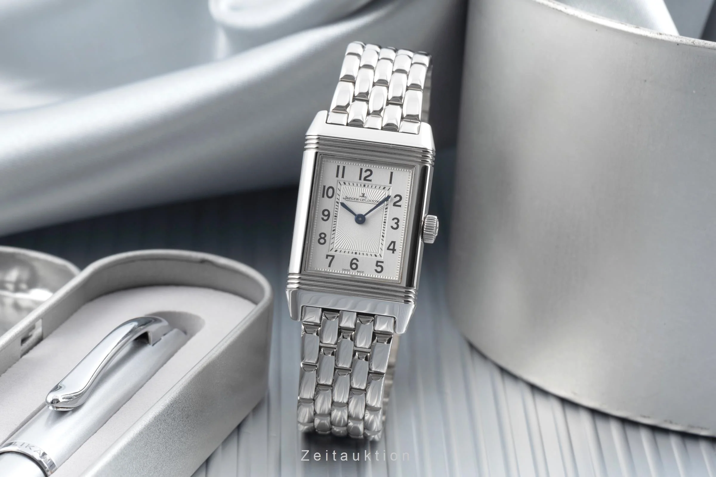 Jaeger LeCoultre Reverso steel quartz women's watch Q2618130 , 211.8.47 LP: 7500EUR  [2505658] - Image 4