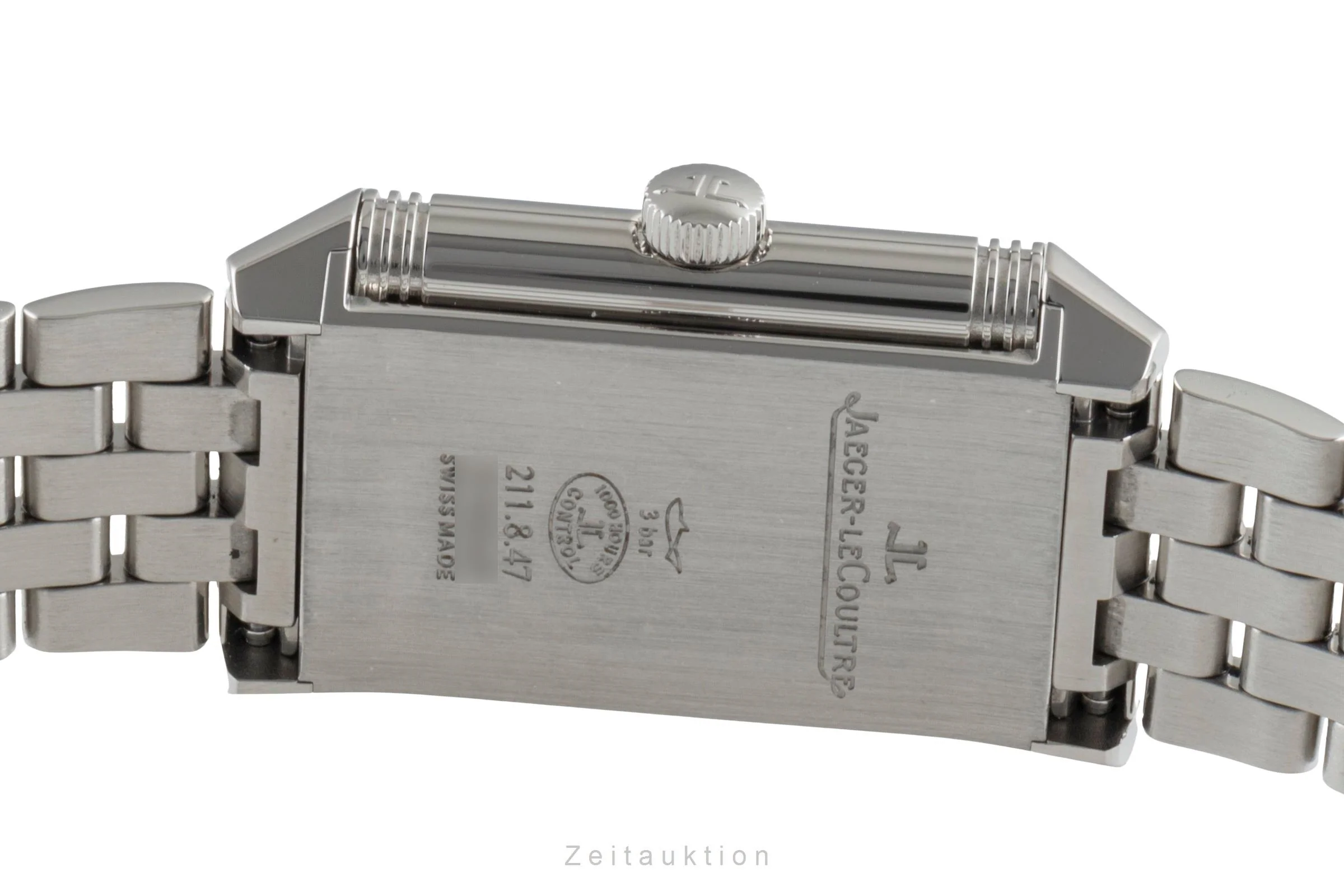 Jaeger LeCoultre Reverso steel quartz women's watch Q2618130  ,211.8.47  [2600240] - Image 12