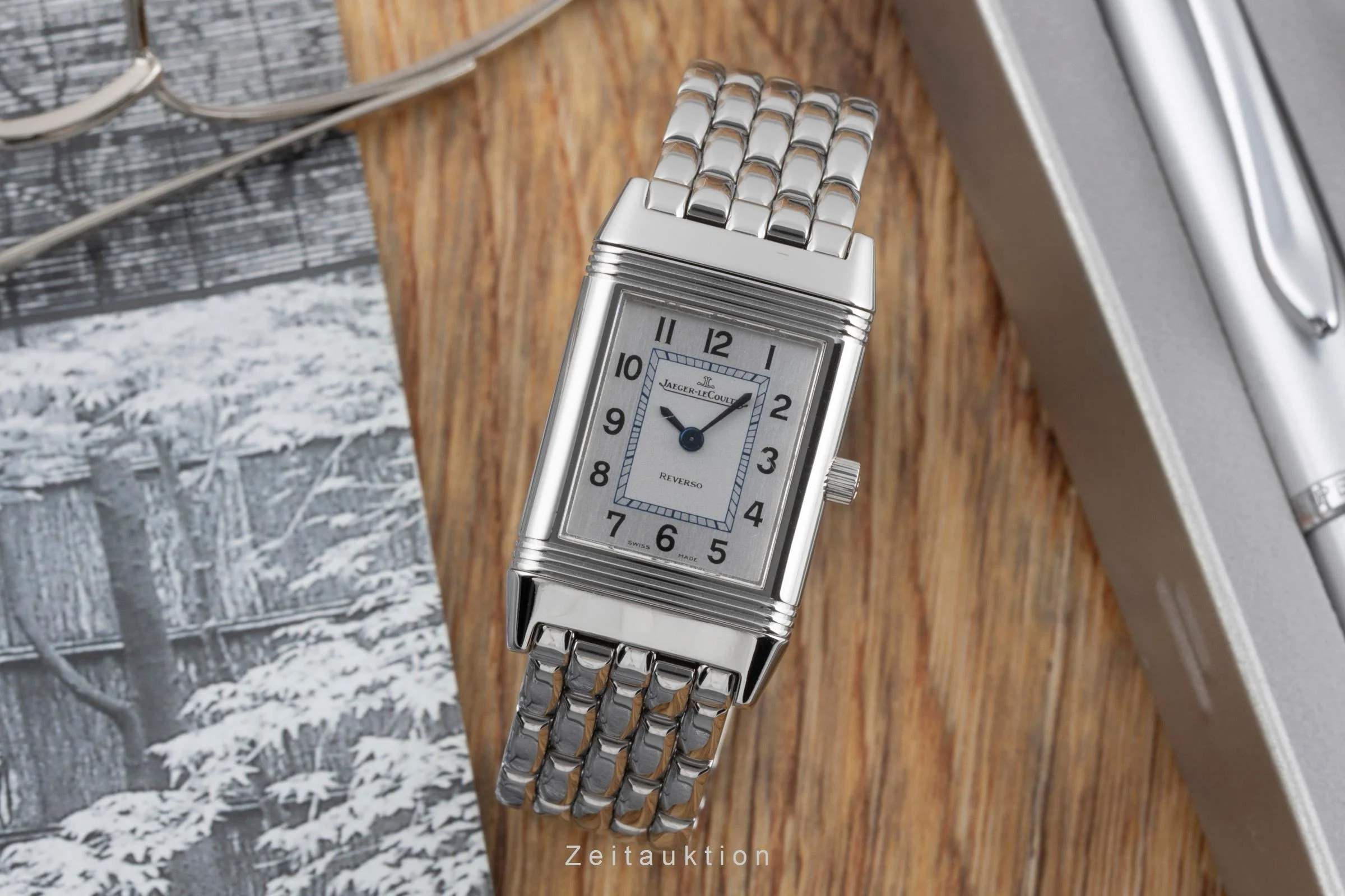 Jaeger LeCoultre Reverso steel quartz women's watch Q2618420, 260.8.08 LP: 6800EUR  [2600328] - Image 4