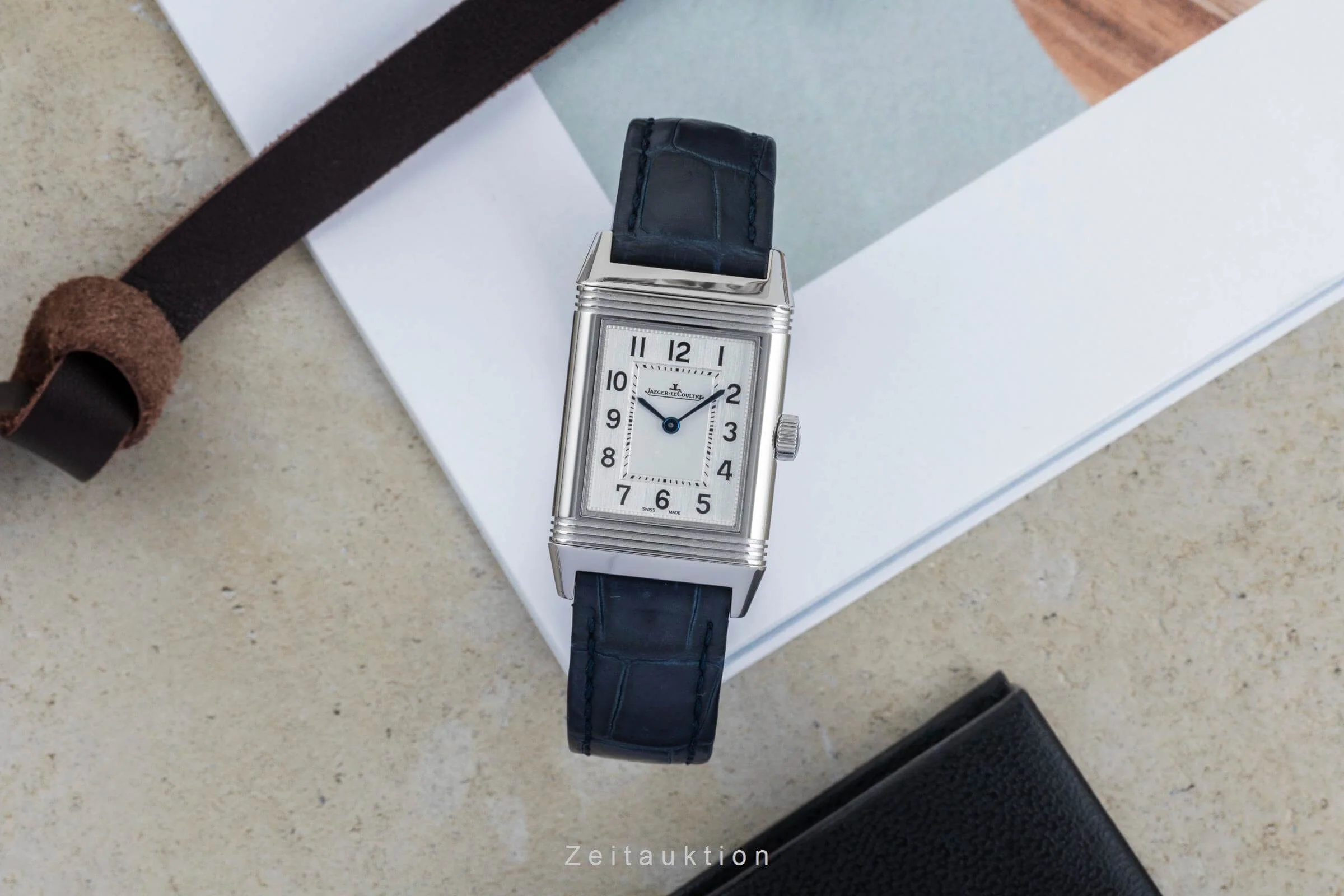 Jaeger LeCoultre Reverso steel quartz women's watch Q2618540, 221.8.47 LP: 7500EUR  [2500325] - Image 4