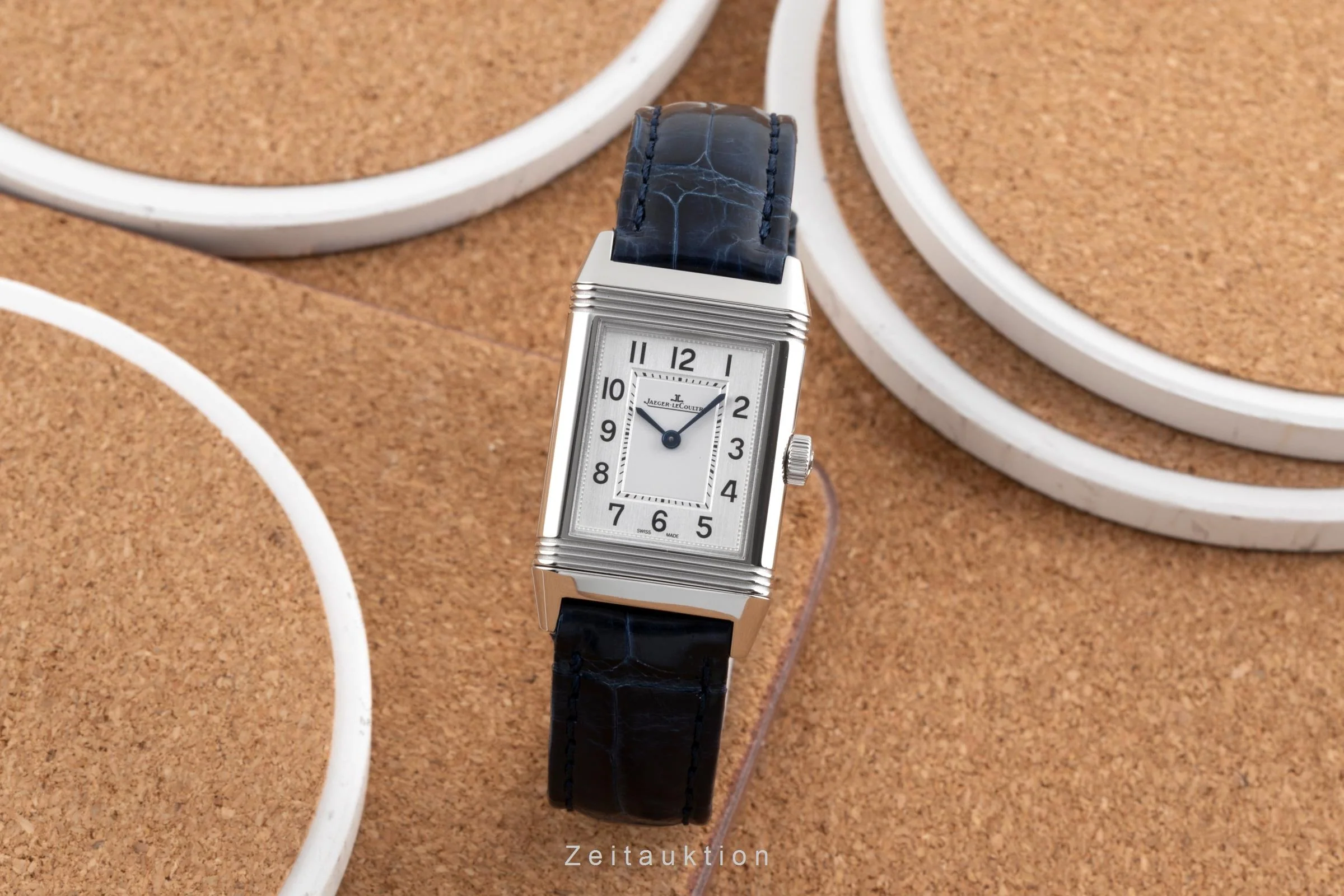 Jaeger LeCoultre Reverso steel quartz women's watch Q2618540, 221.8.47 LP: 7500EUR  [2503357] - Image 4