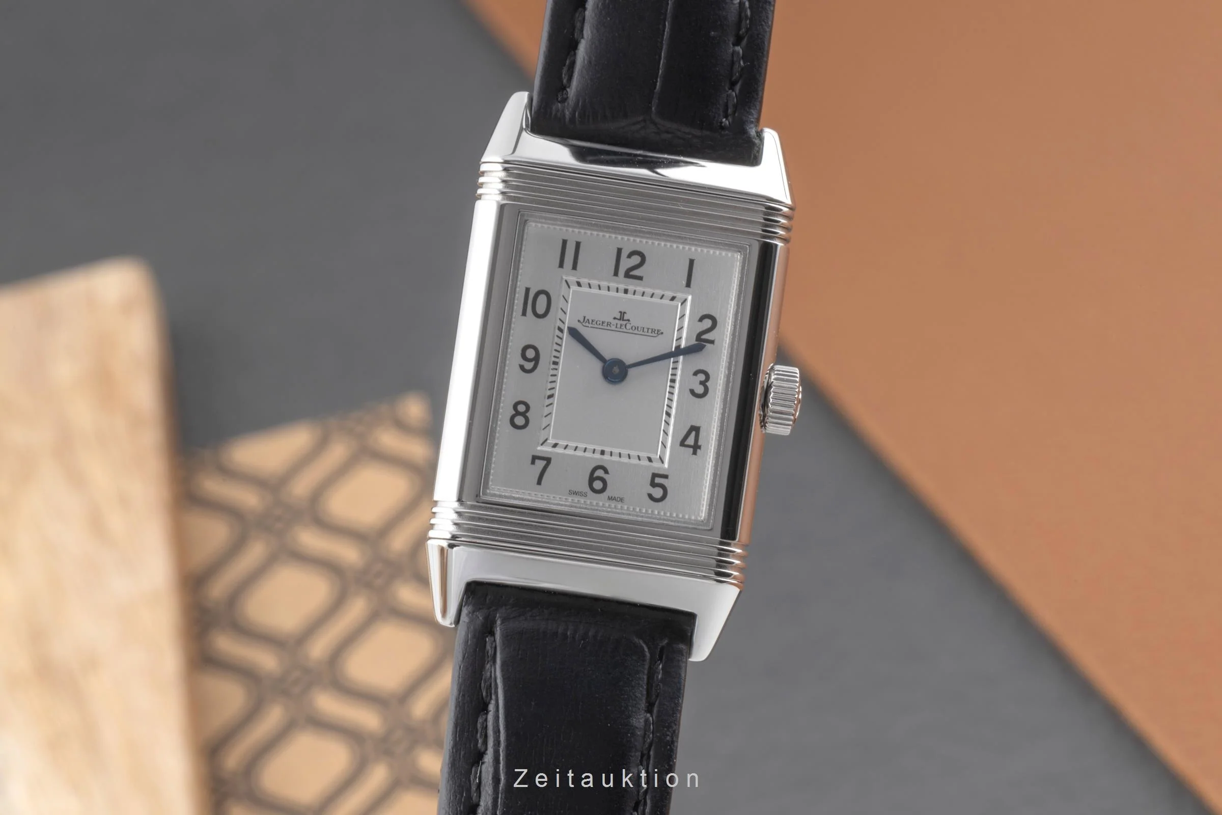 Jaeger LeCoultre Reverso steel quartz women's watch Q2618540  221.8.47 LP: 7500EUR  [2504537] - Image 2