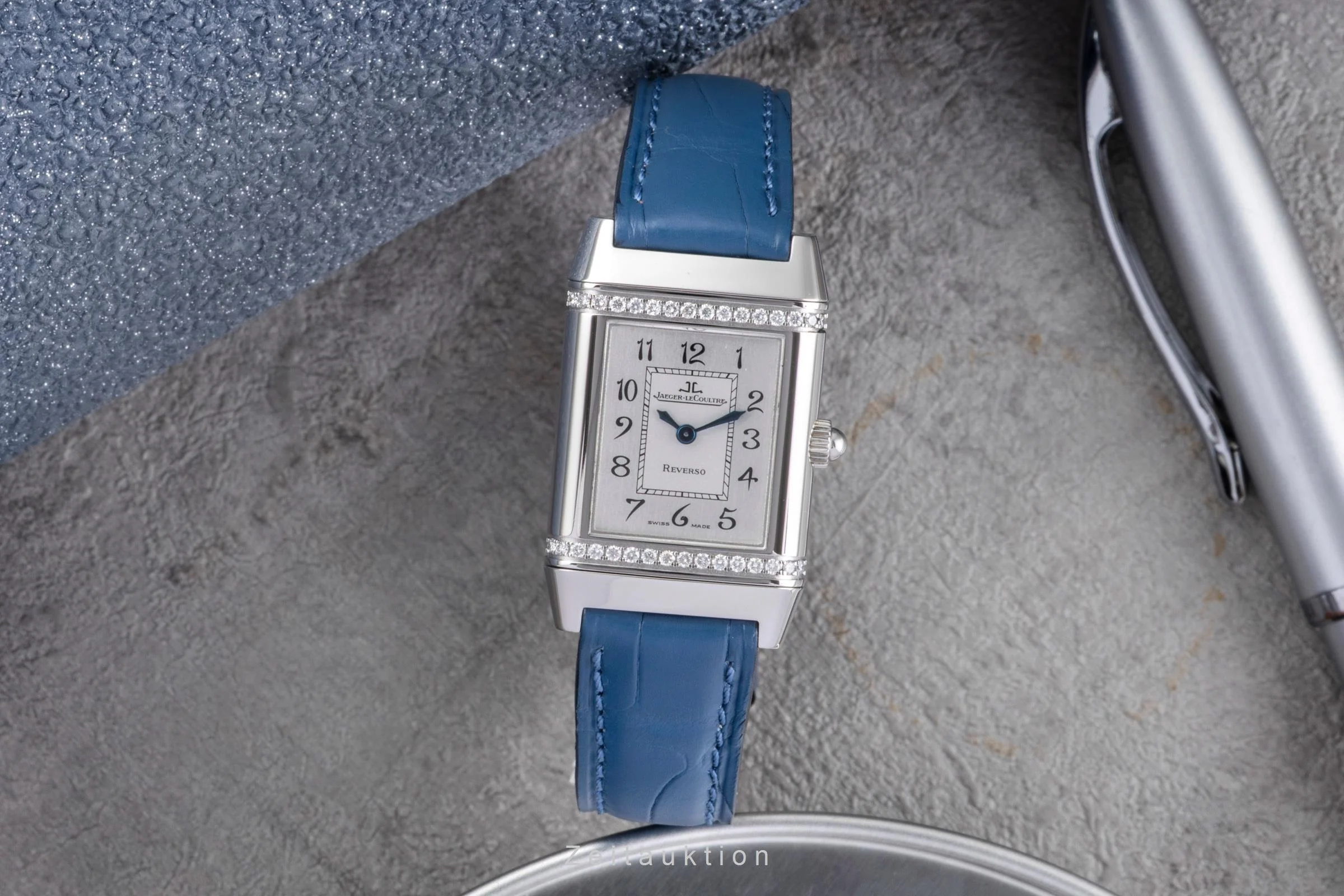 Jaeger LeCoultre Reverso steel quartz women's watch Q2658120 , 265.8.08  [2505174] - Image 4