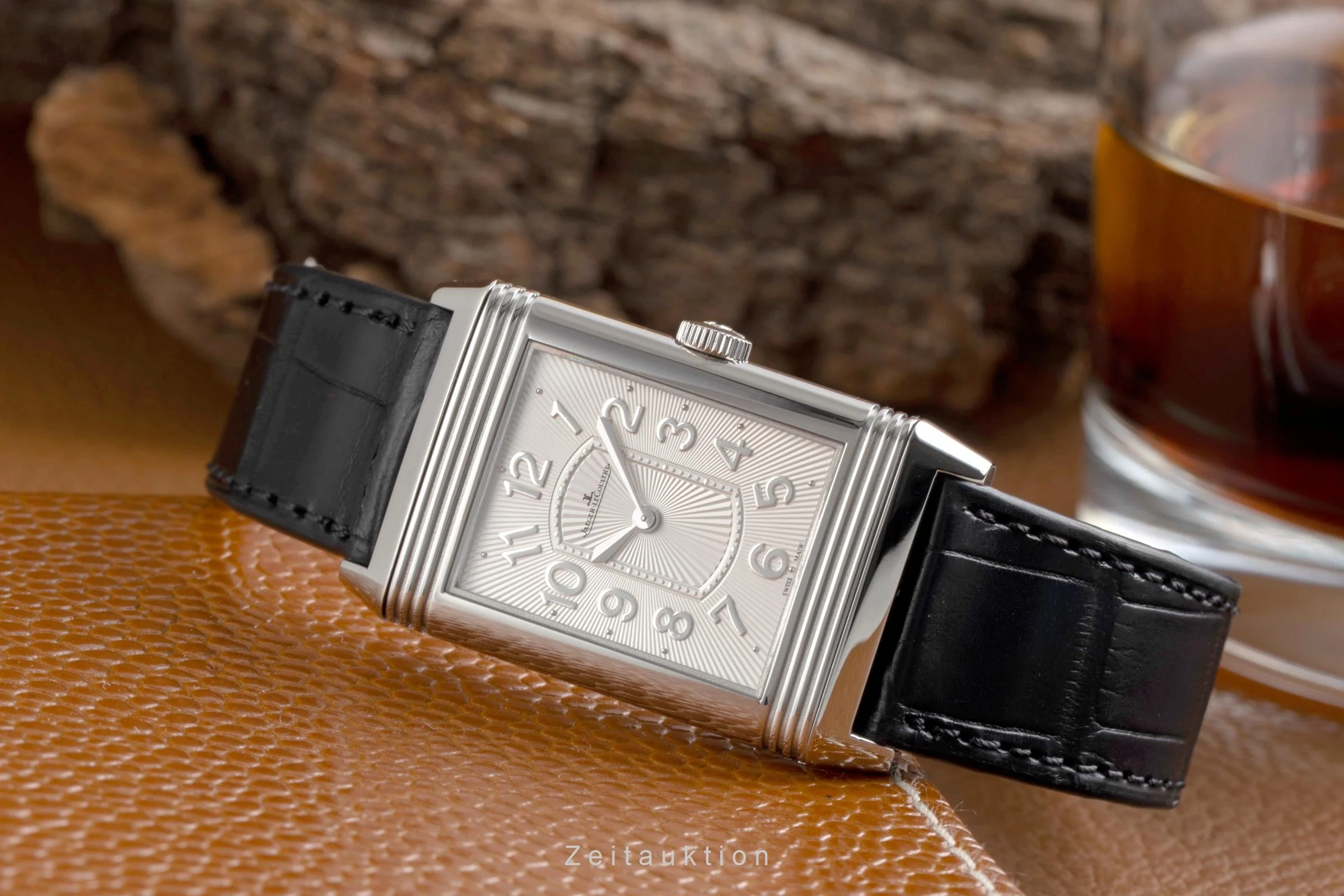 Jaeger LeCoultre Reverso steel quartz women's watch Q3208420,  268.8.47 LP: 7500EUR  [2600458] - Image 3