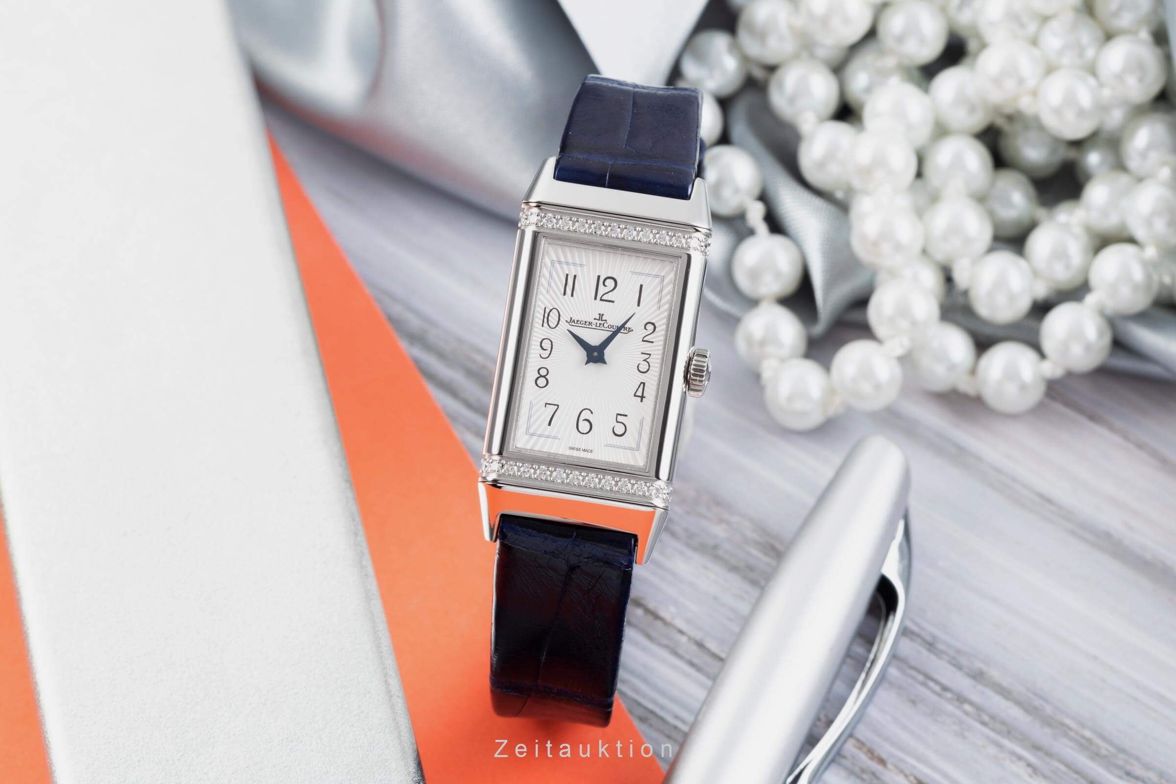 Jaeger LeCoultre Reverso steel quartz women's watch Q3288420, 201.8.47  [2500259] - Image 4