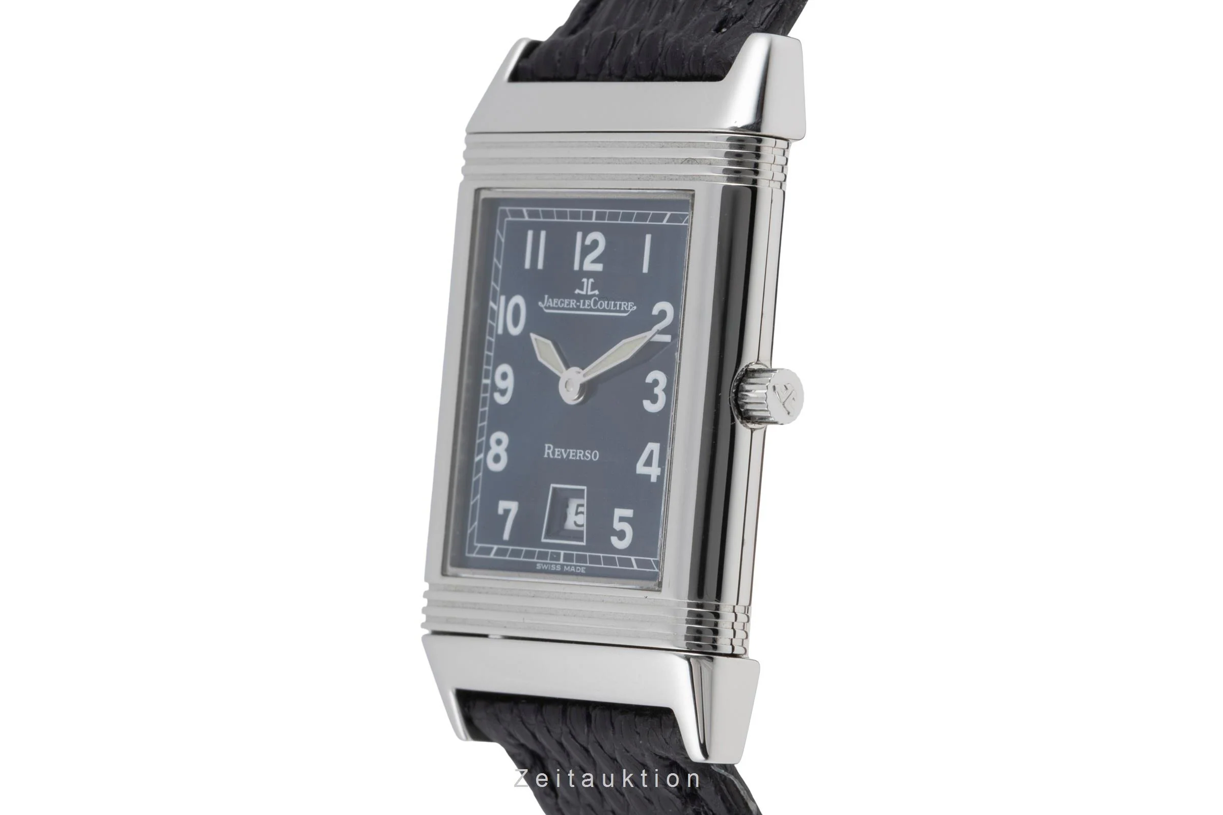 Jaeger LeCoultre Reverso steel quartz women's watch QA251804 / 250.8.10  [2506438] - Image 7