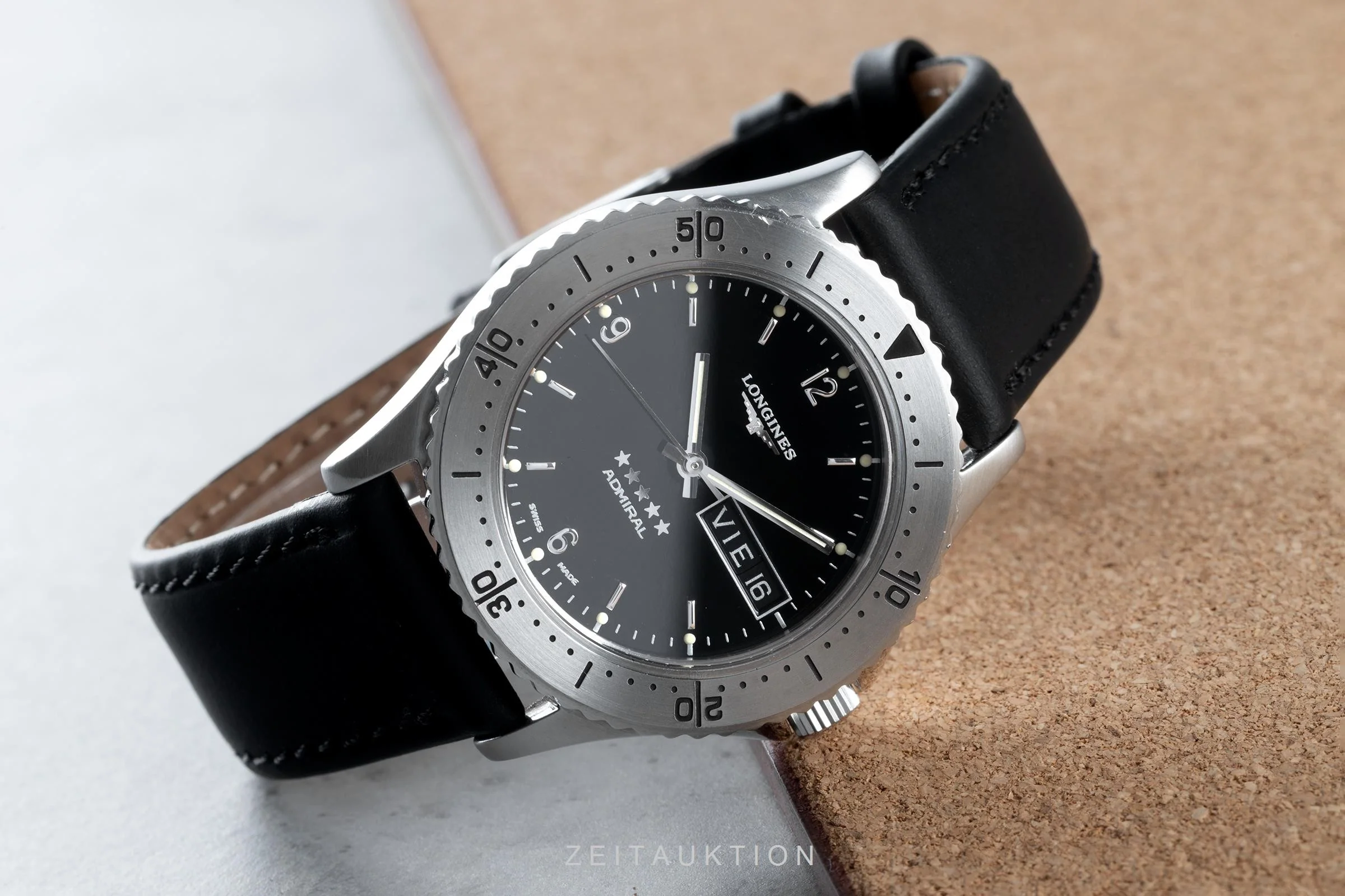 Longines Admiral steel automatic men's watch 7404  [2102204] - Image 2