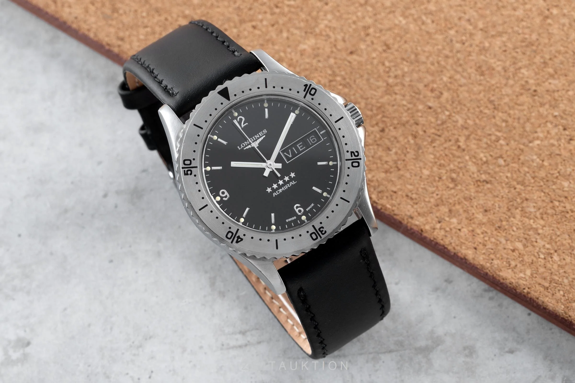 Longines Admiral steel automatic men's watch 7404  [2102204] - Image 3
