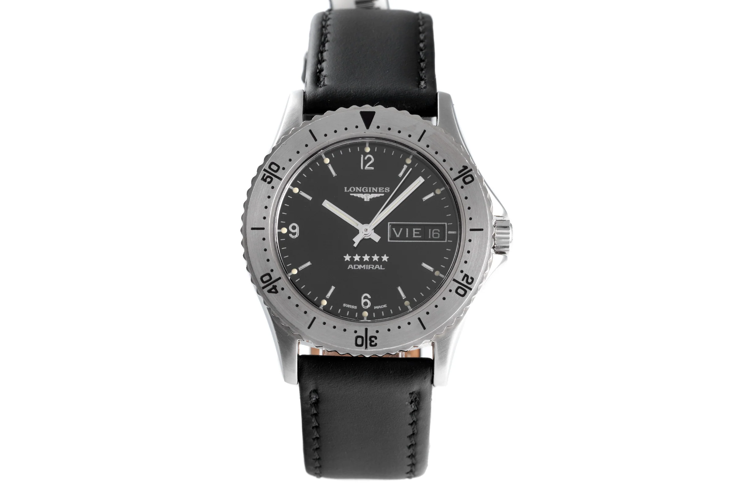Longines Admiral steel automatic men's watch 7404  [2102204] - Image 4