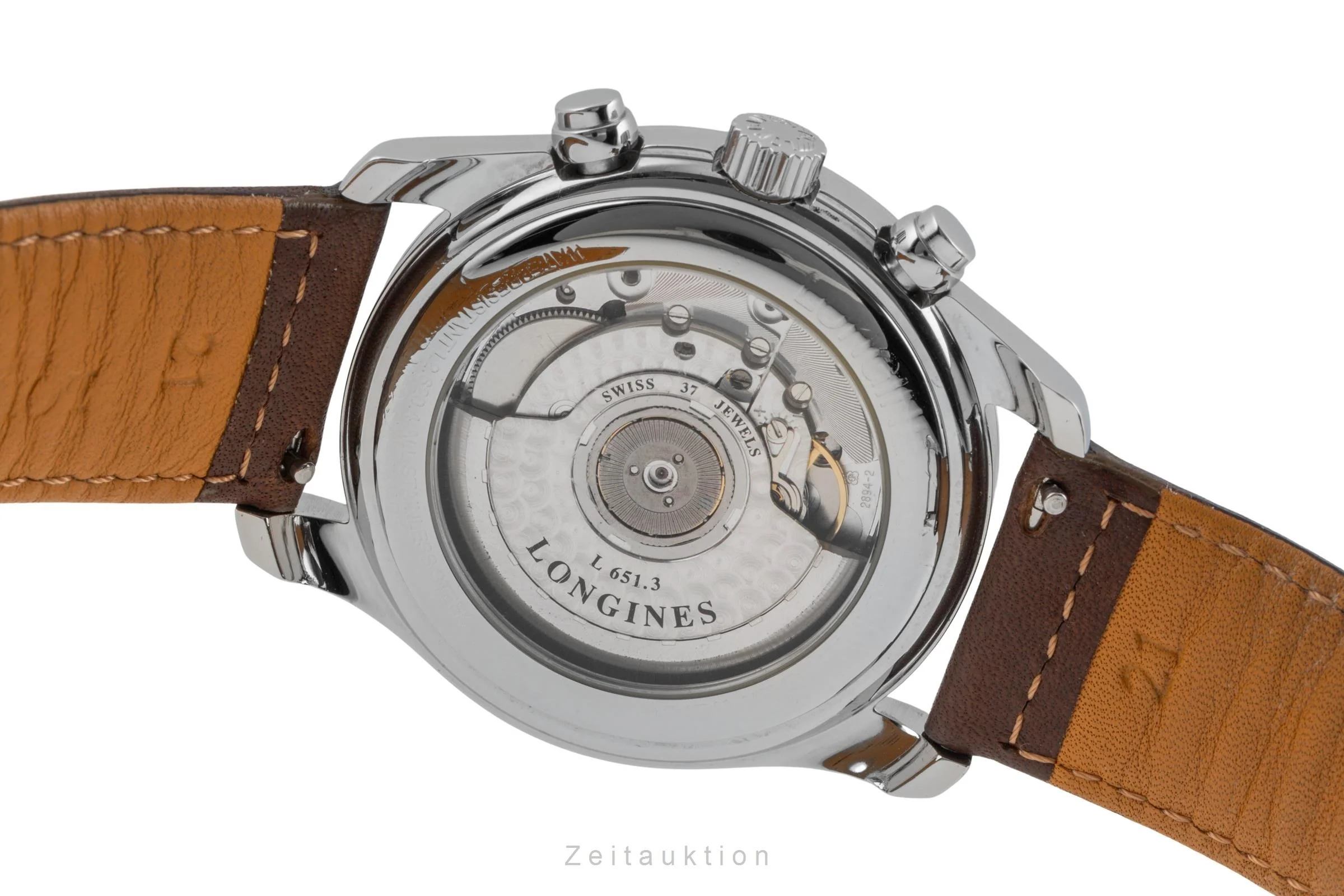 Longines Avigation chronograph steel automatic men's watch L2.620.4  [2505284] - Image 12