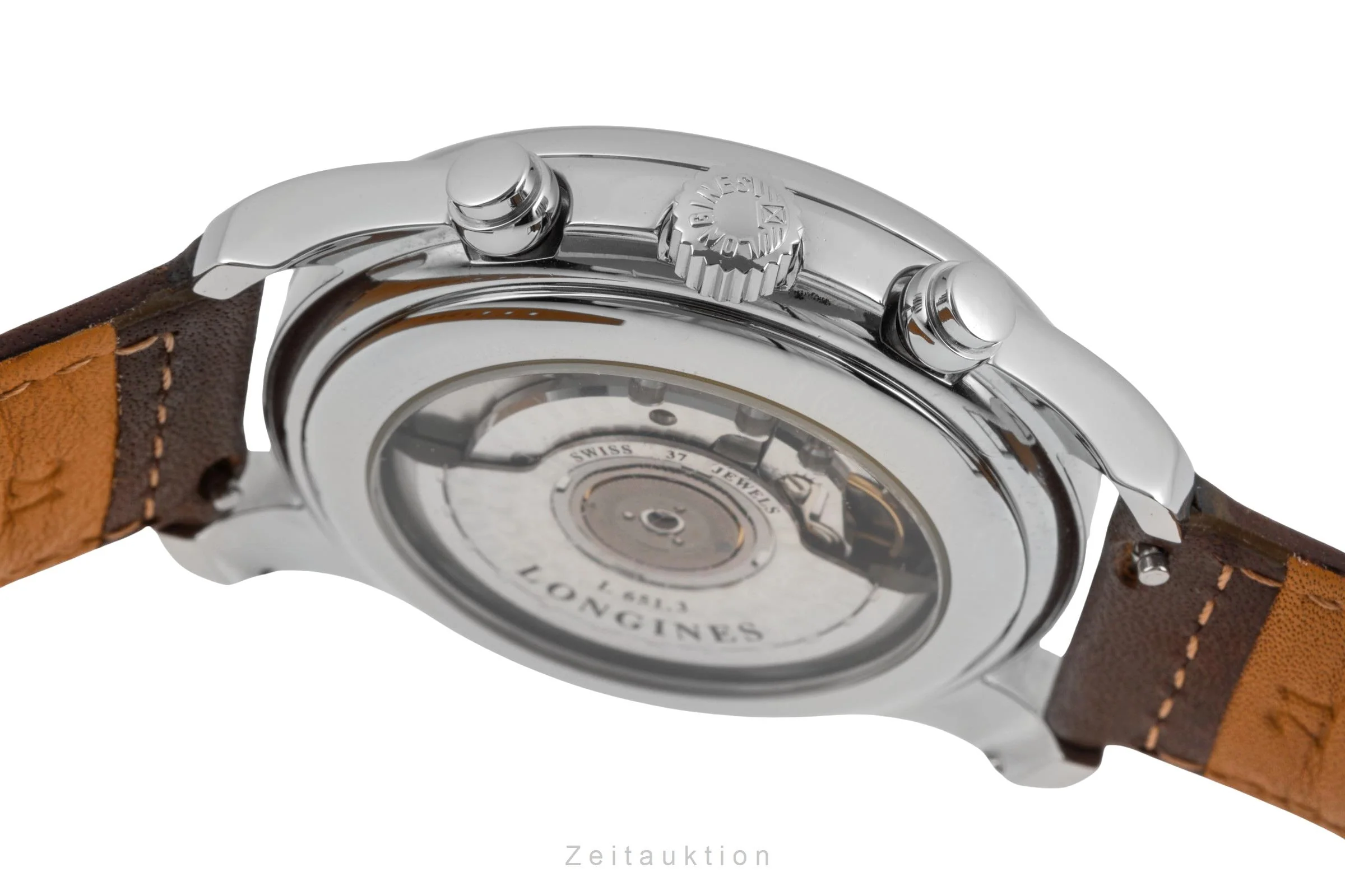 Longines Avigation chronograph steel automatic men's watch L2.620.4  [2505284] - Image 13