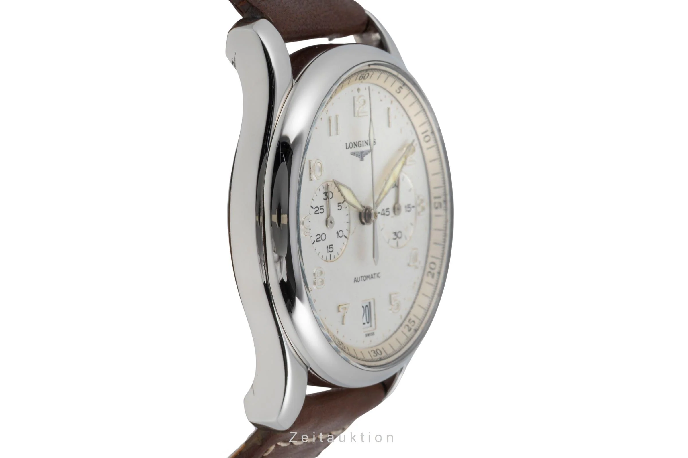 Longines Avigation chronograph steel automatic men's watch L2.620.4  [2505284] - Image 8
