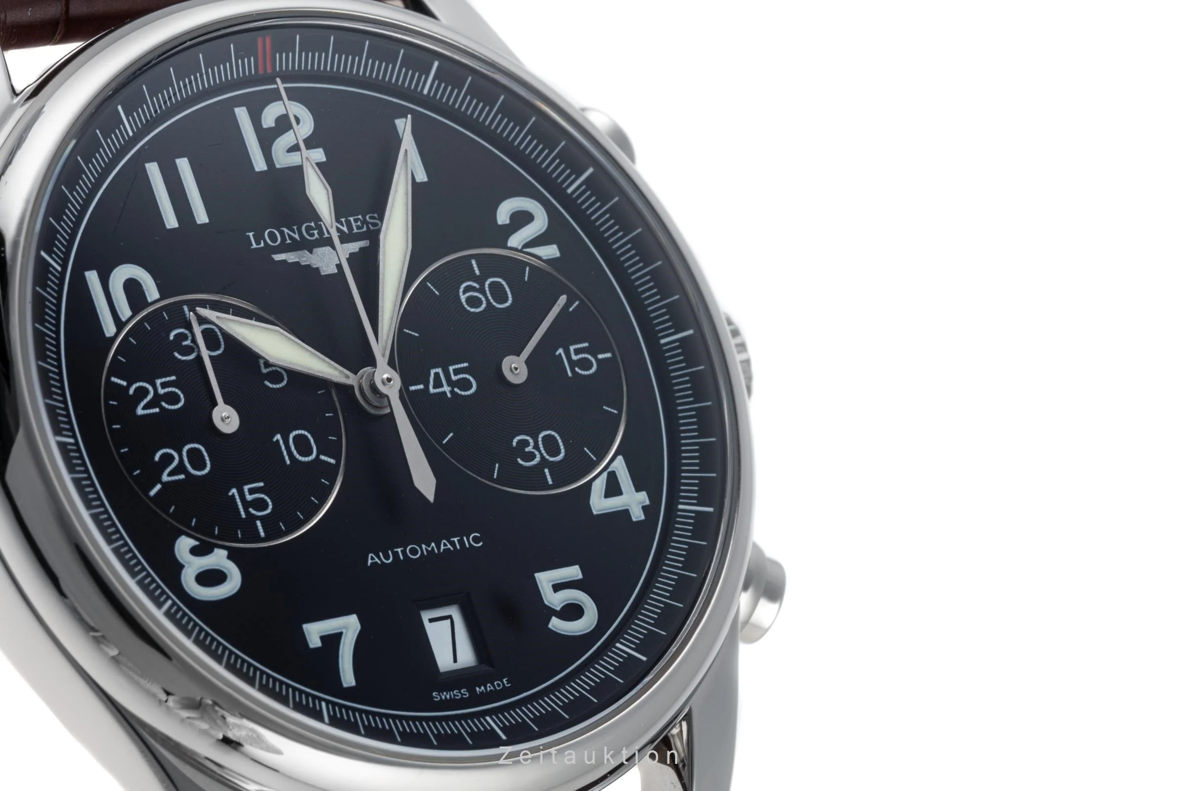Longines Avigation chronograph steel automatic men's watch L2.629.4  [2305313] - Image 11