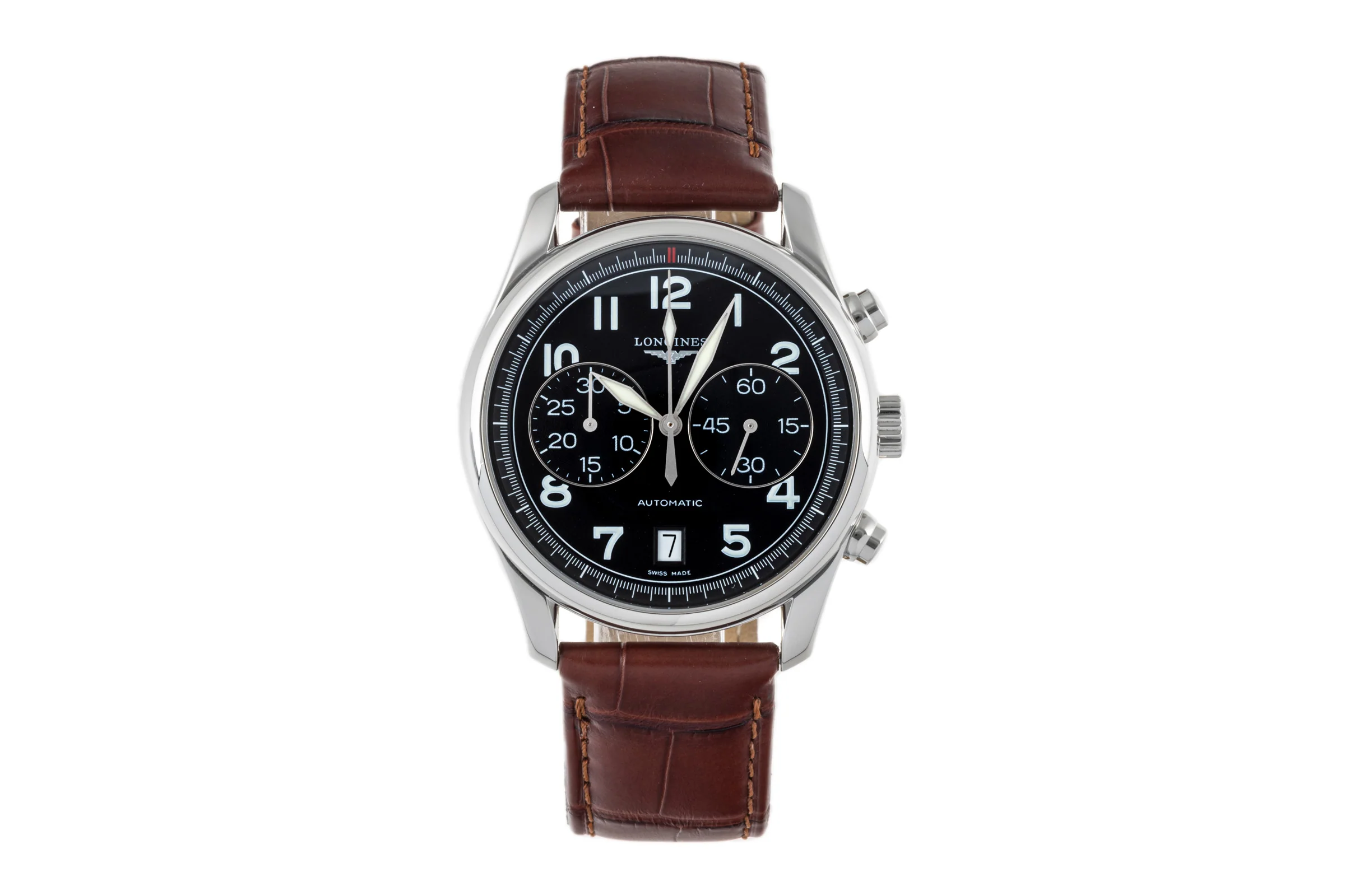 Longines Avigation chronograph steel automatic men's watch L2.629.4  [2305313] - Image 4