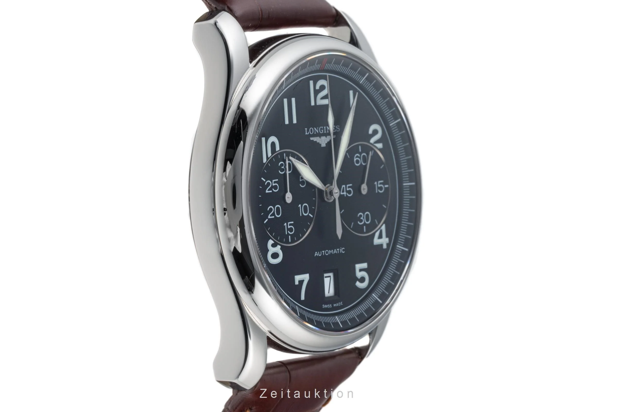 Longines Avigation chronograph steel automatic men's watch L2.629.4  [2305313] - Image 7