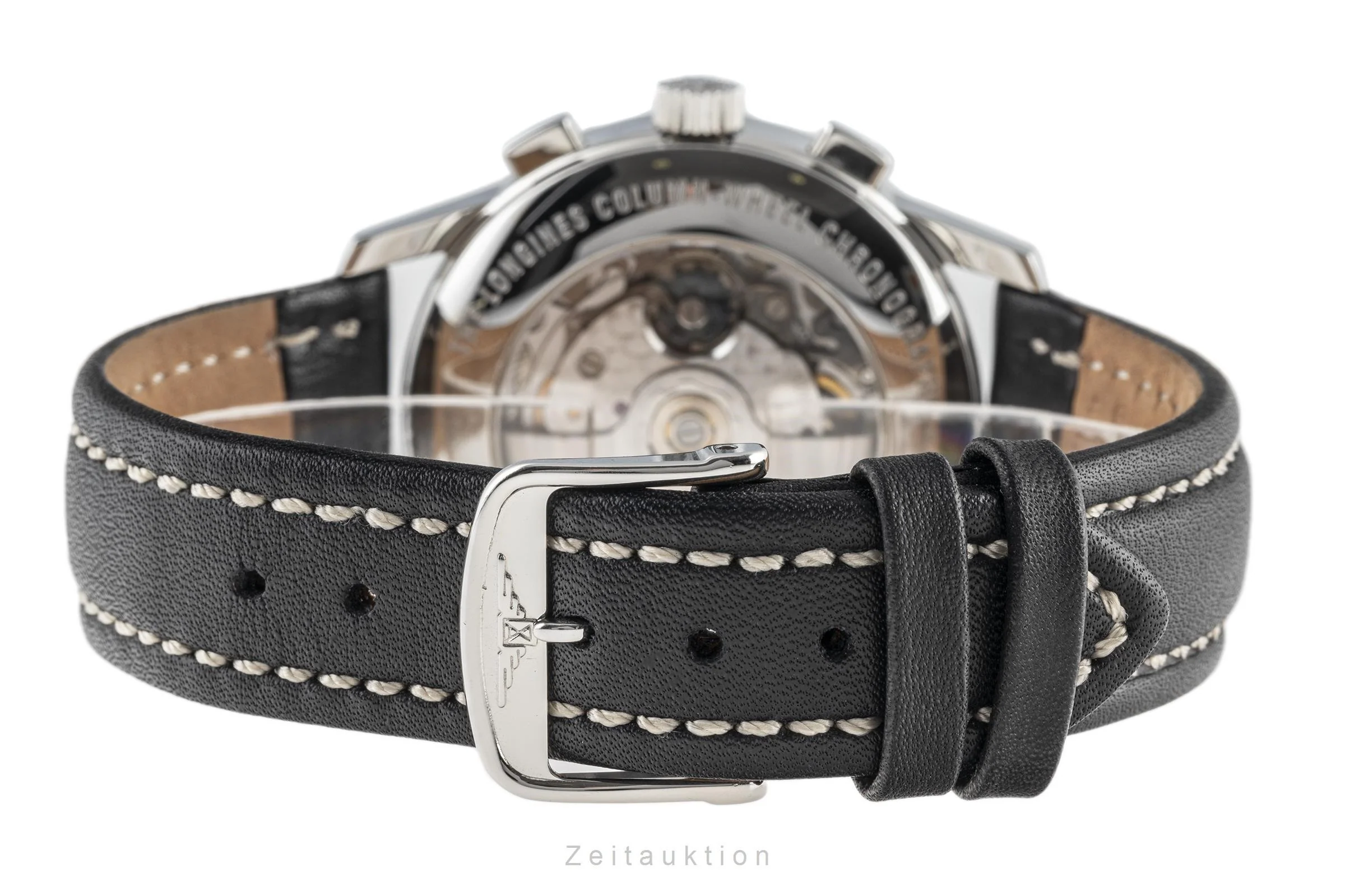 Longines Column-Wheel chronograph steel automatic men's watch L2.749.4  [2206693] - Image 11