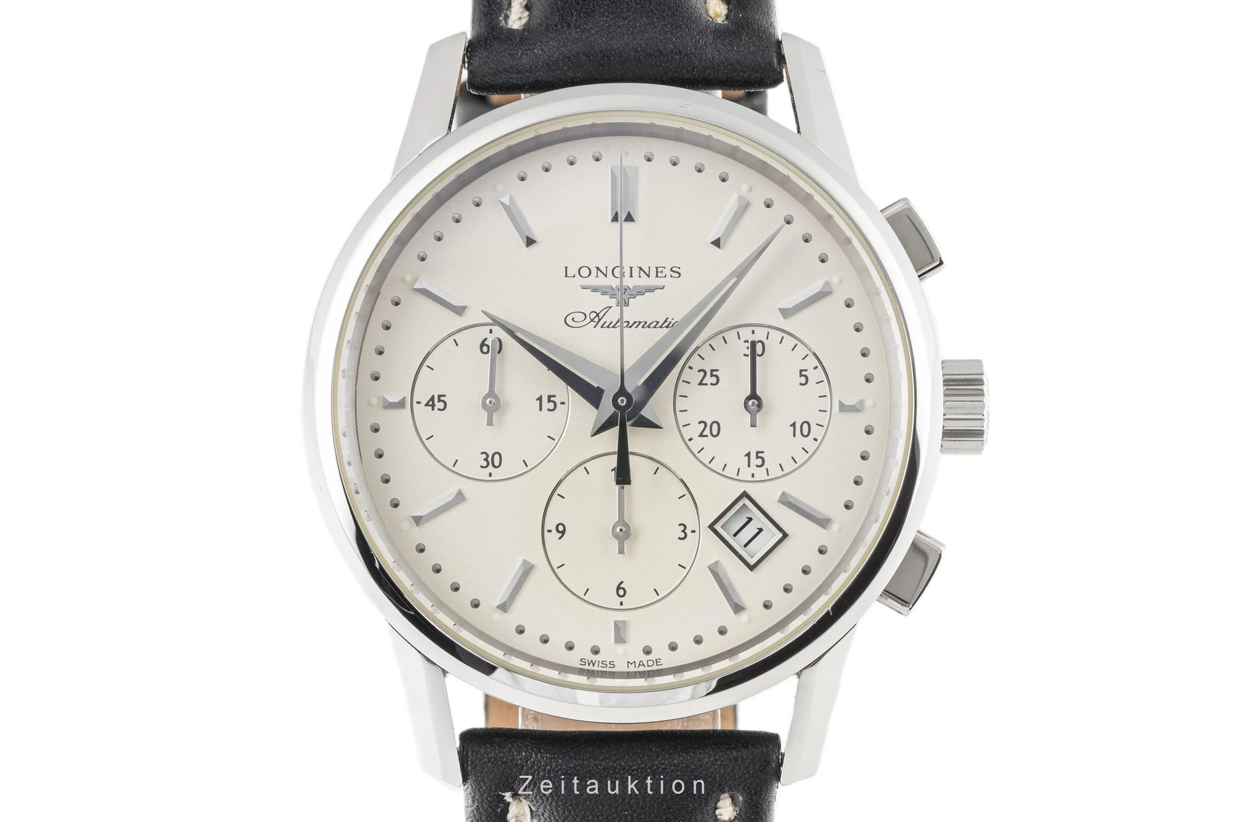 Longines Column-Wheel chronograph steel automatic men's watch L2.749.4  [2206693] - Image 7