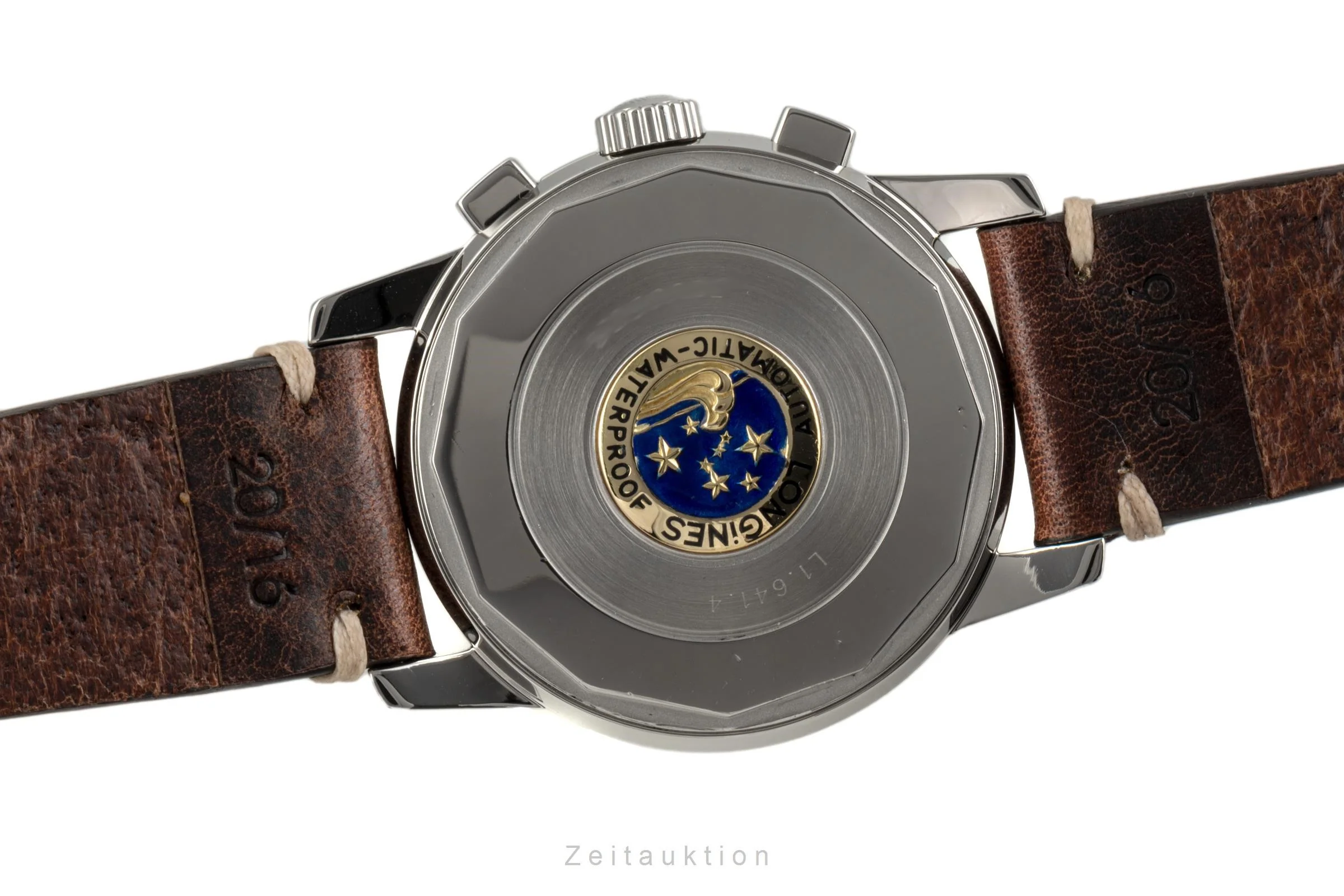 Longines Conquest chronograph steel automatic men's watch L1.641.4  [2304532] - Image 9