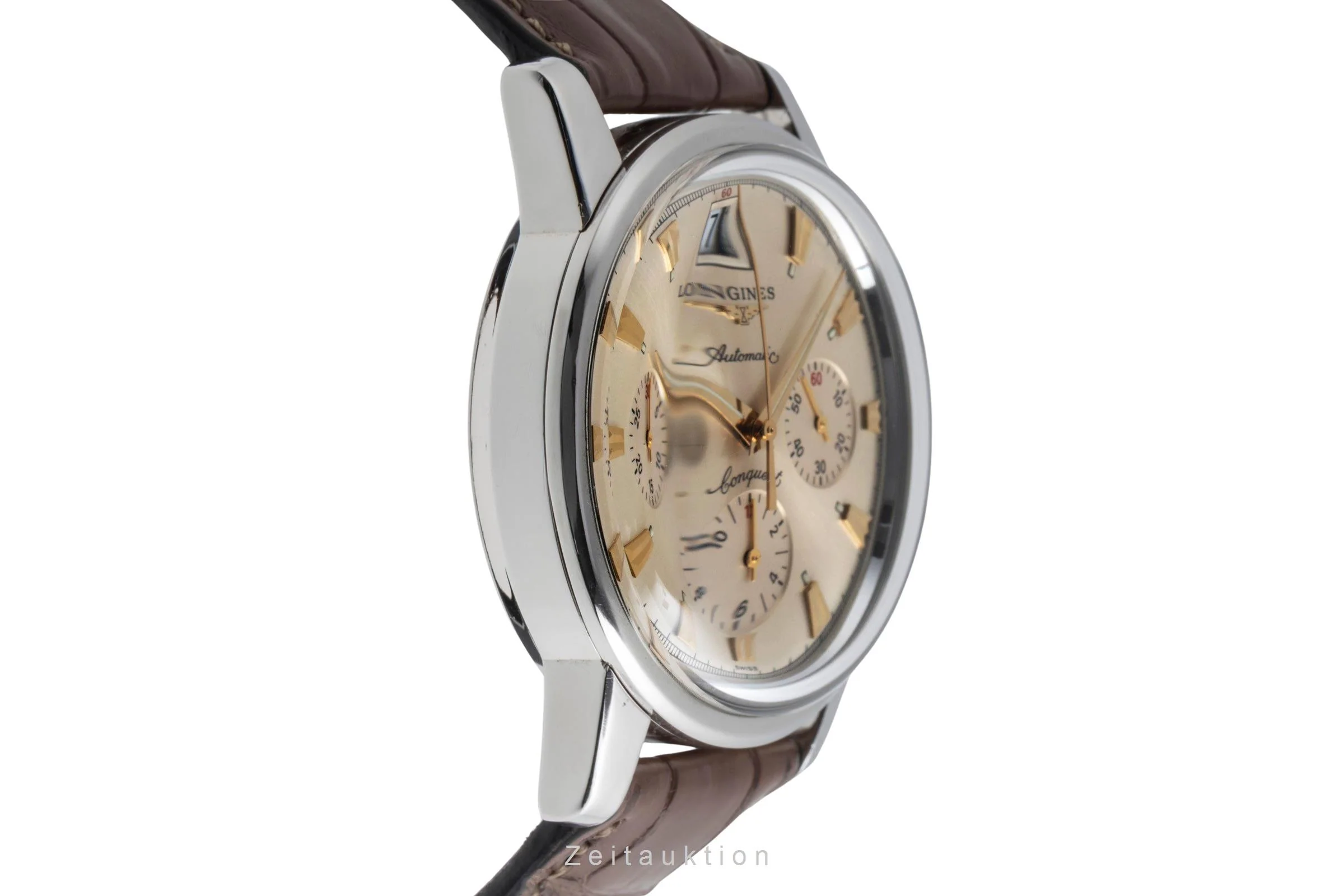 Longines Conquest chronograph steel automatic men's watch L1.641.4  [2501371] - Image 8