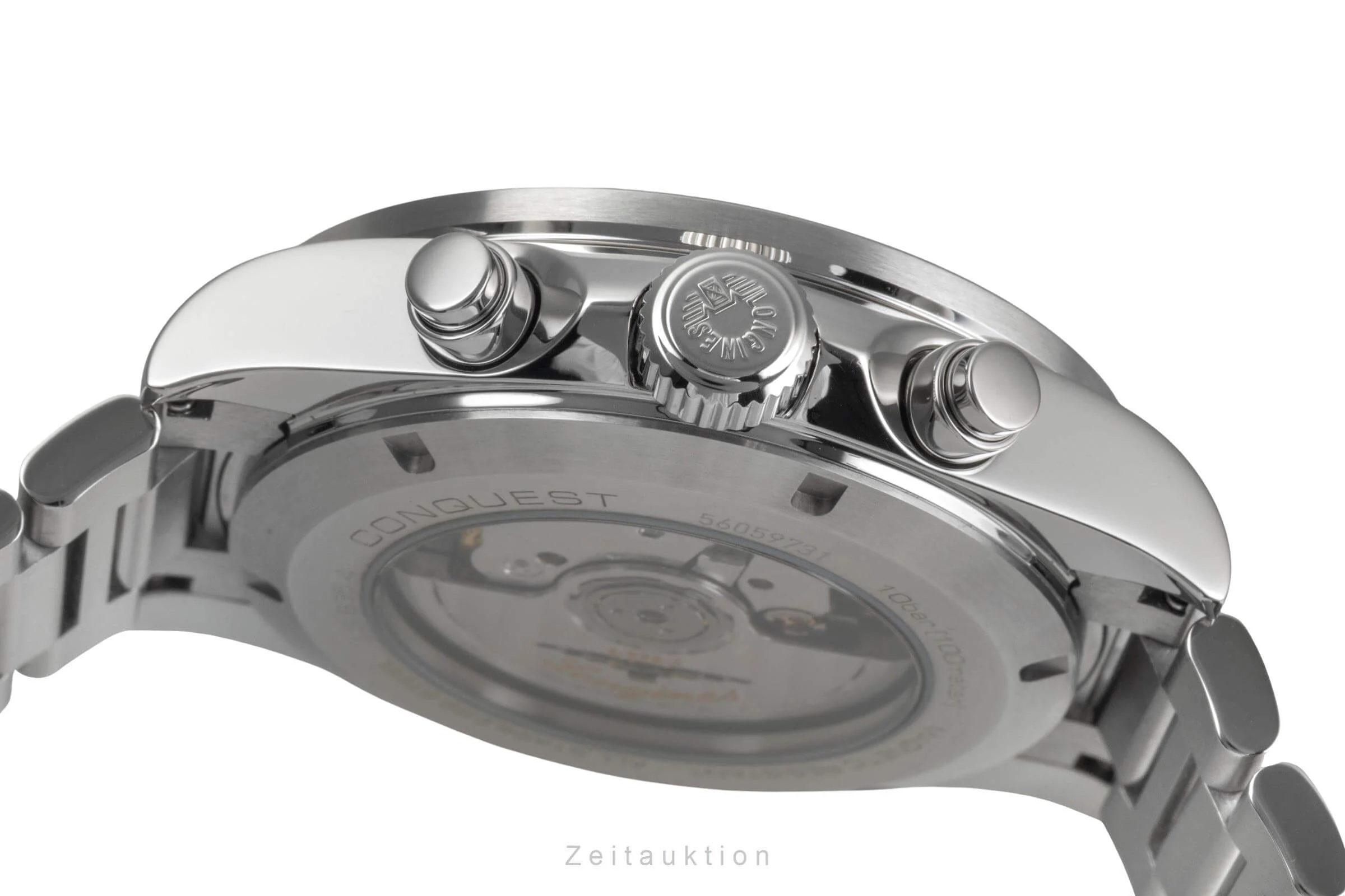 Longines Conquest chronograph steel automatic men's watch L38354326  [2501127] - Image 11