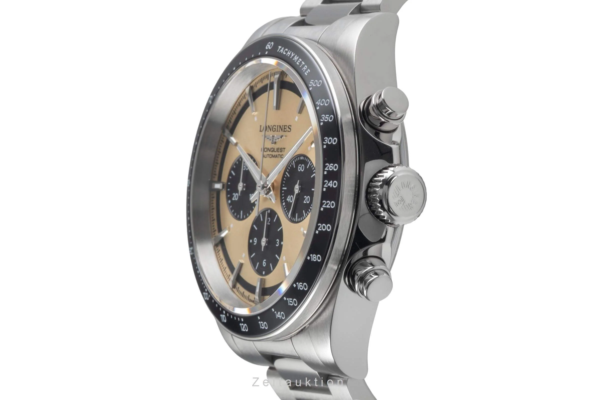 Longines Conquest chronograph steel automatic men's watch L38354326  [2501127] - Image 7