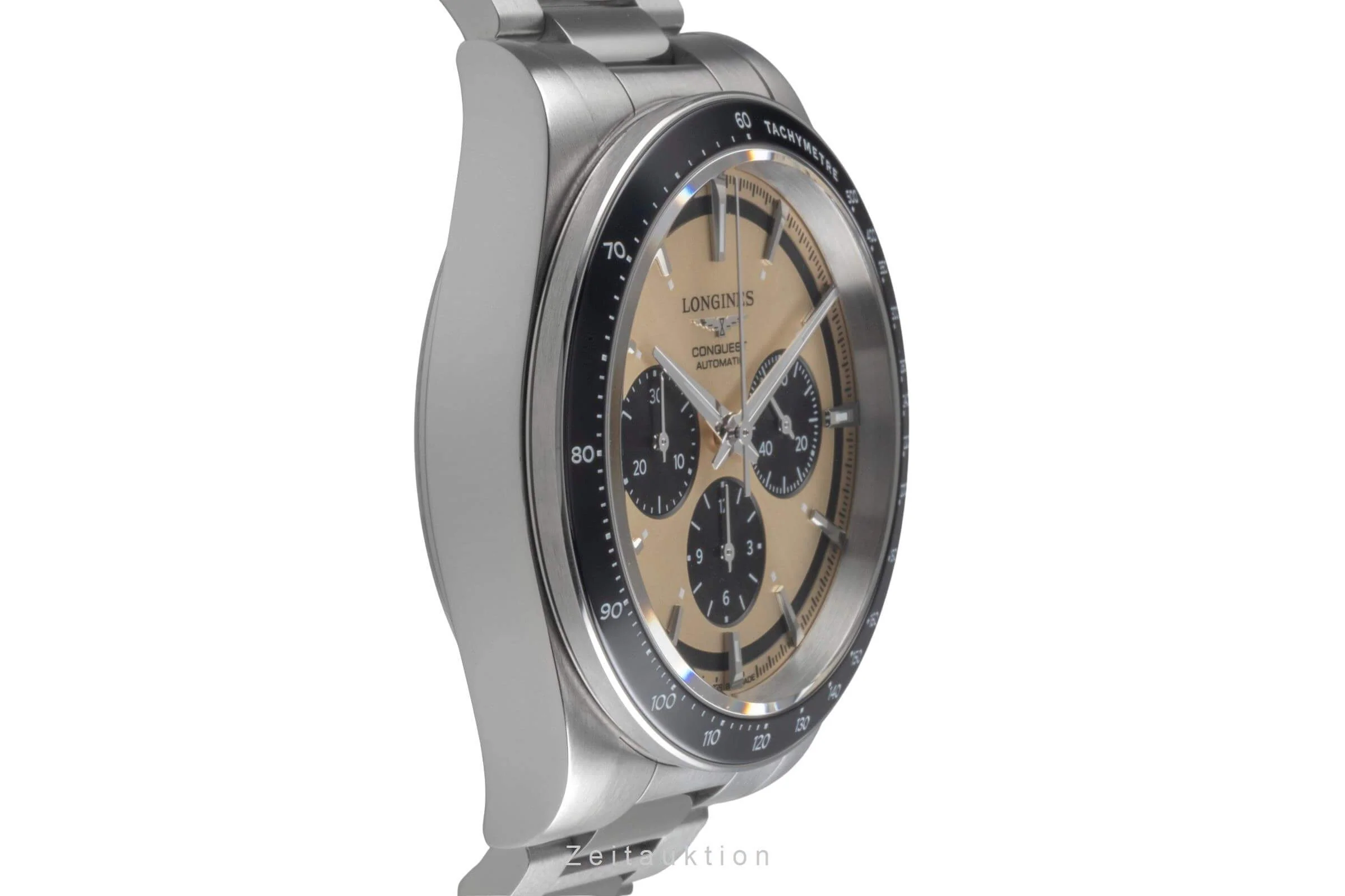 Longines Conquest chronograph steel automatic men's watch L38354326  [2501127] - Image 8